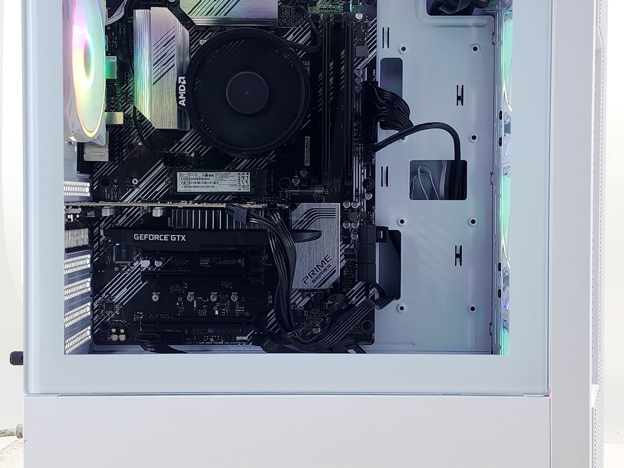 Gaming PC Ryzen 5 3600 16GB RAM 256GB SSD + 1TB HDD GTX 1650 4GB Win11 Computer