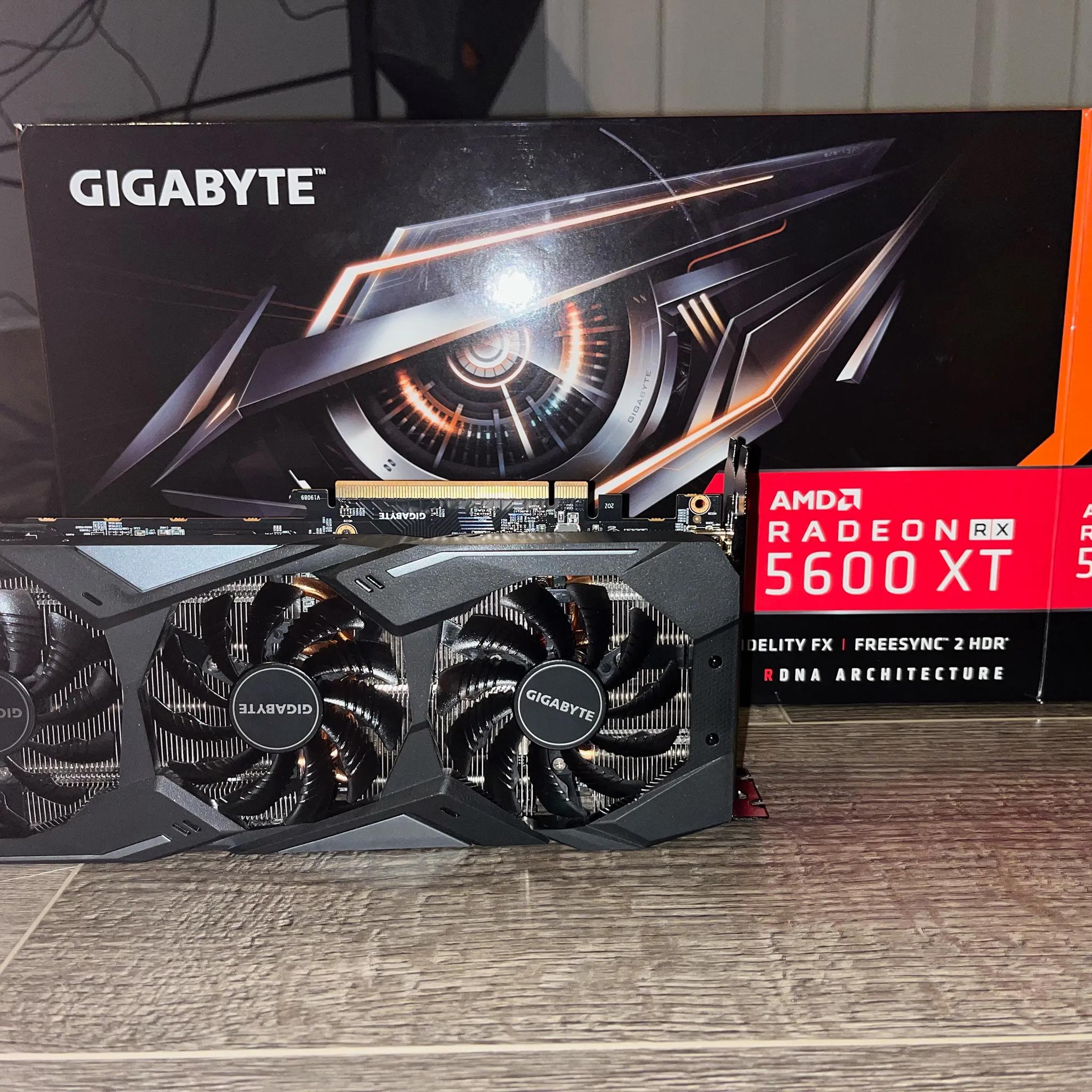 Used Gigabyte Radeon RX 5600 XT Gaming OC 6G Graphics Card