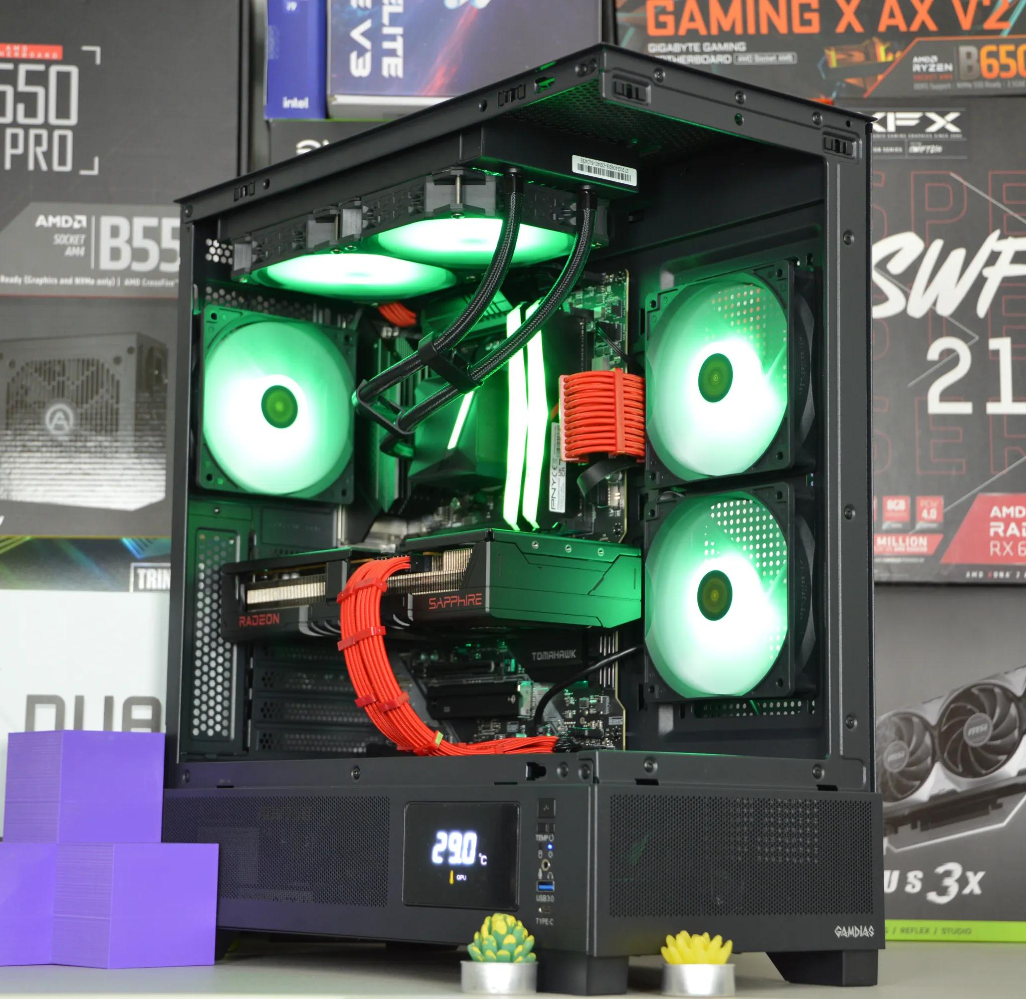🔴EXTREME🔴| RX 9070 16GB | RYZEN 7 5700X | 32 GB RGB DDR4 RAM | 2TB GEN 4 NVME SSD | Team Red PC |