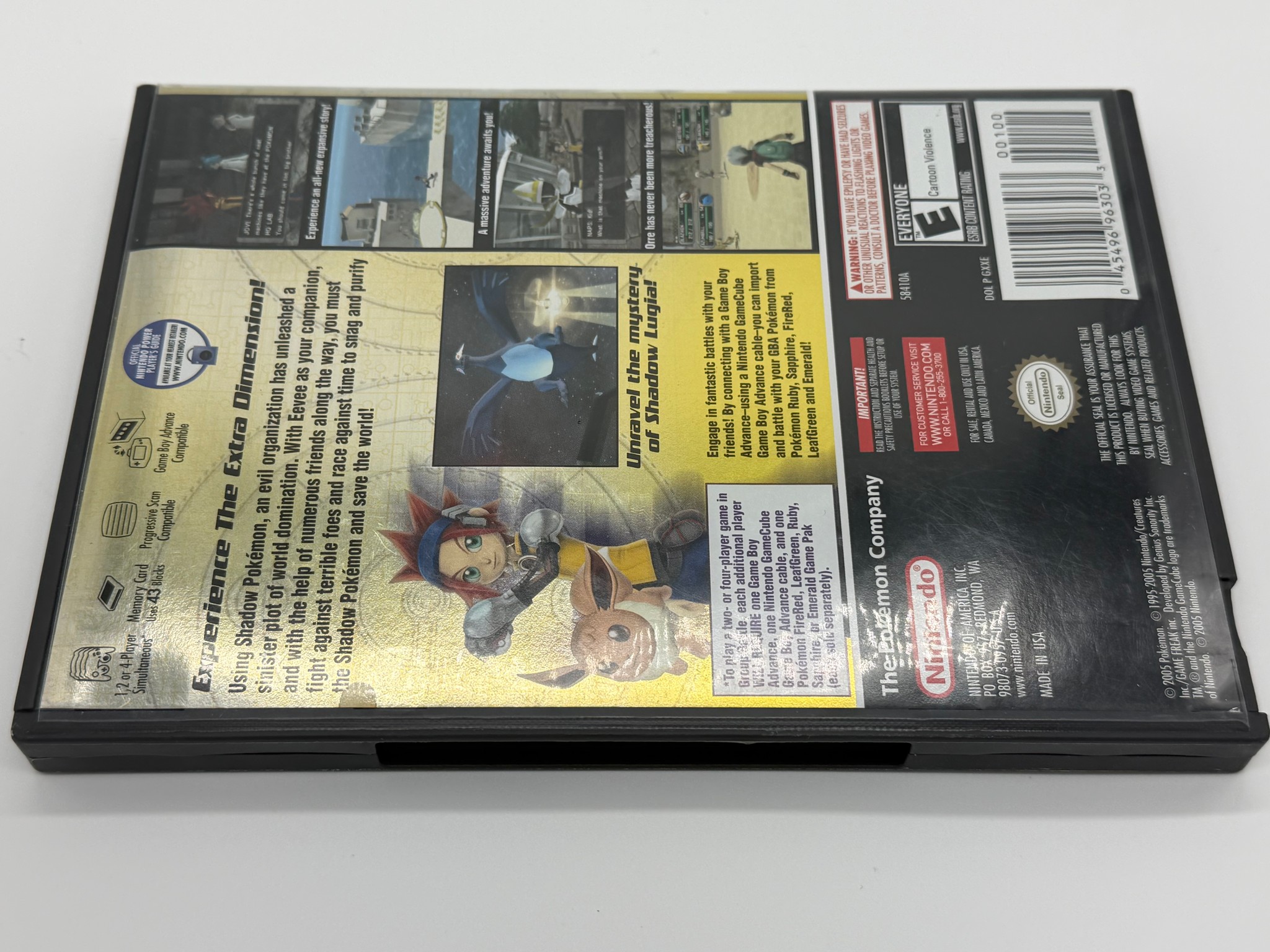 Pokemon XD Gale of Darkness GameCube Game