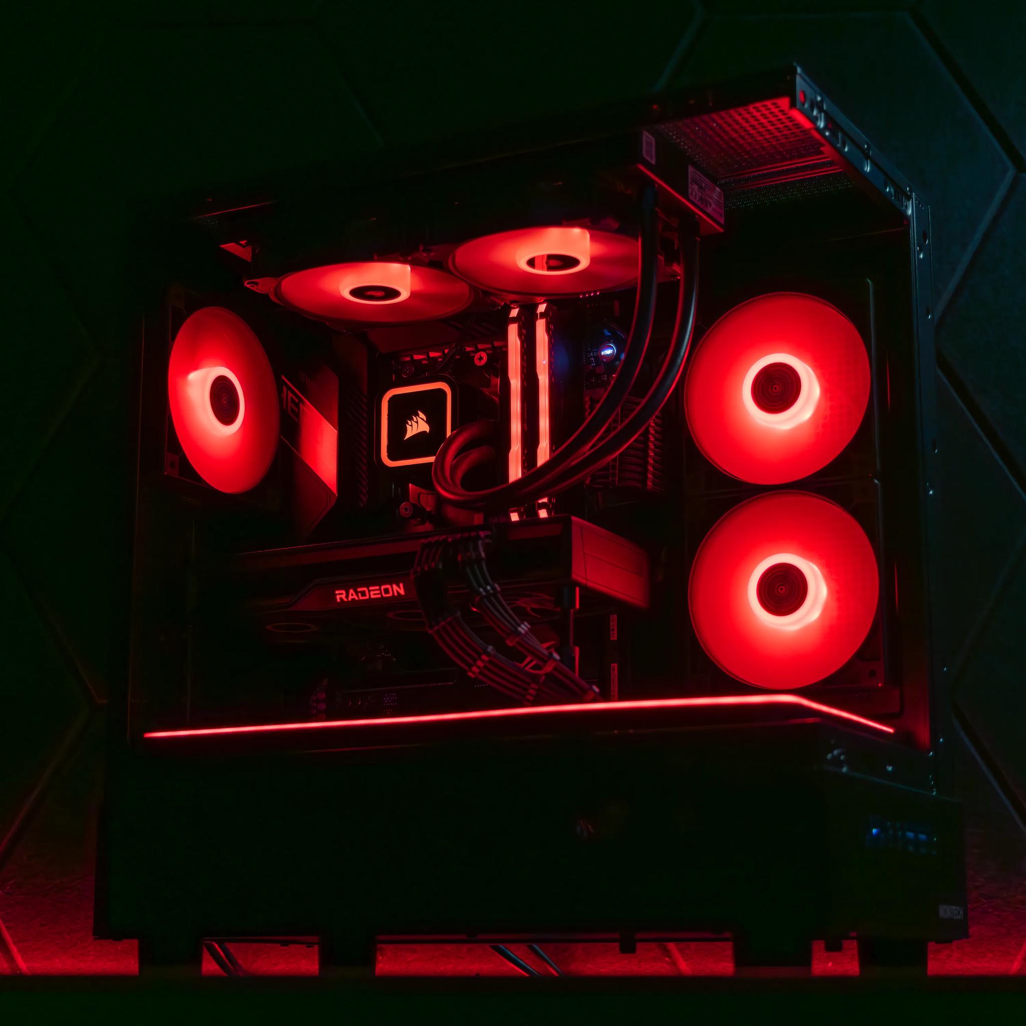 🔥 Inferno 🔥 AMD RX 6750 XT / AMD R7 5700X3D / 1TB NVME / 32GB DDR4 RAM / 240 AIO / Windows 11 Pro
