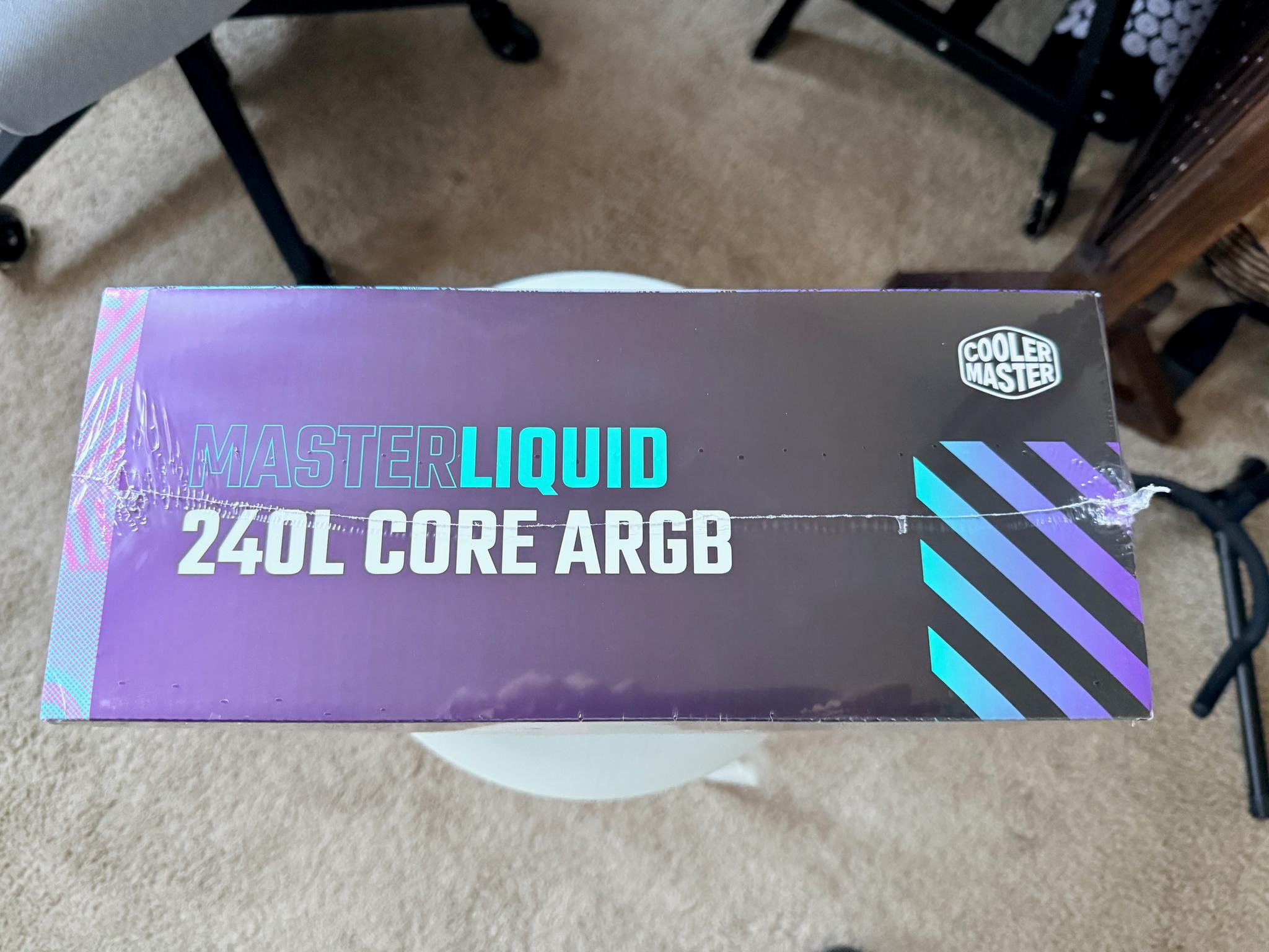 Cooler Master MasterLiquid 240L Core ARGB 240mm AIO - Brand New Sealed