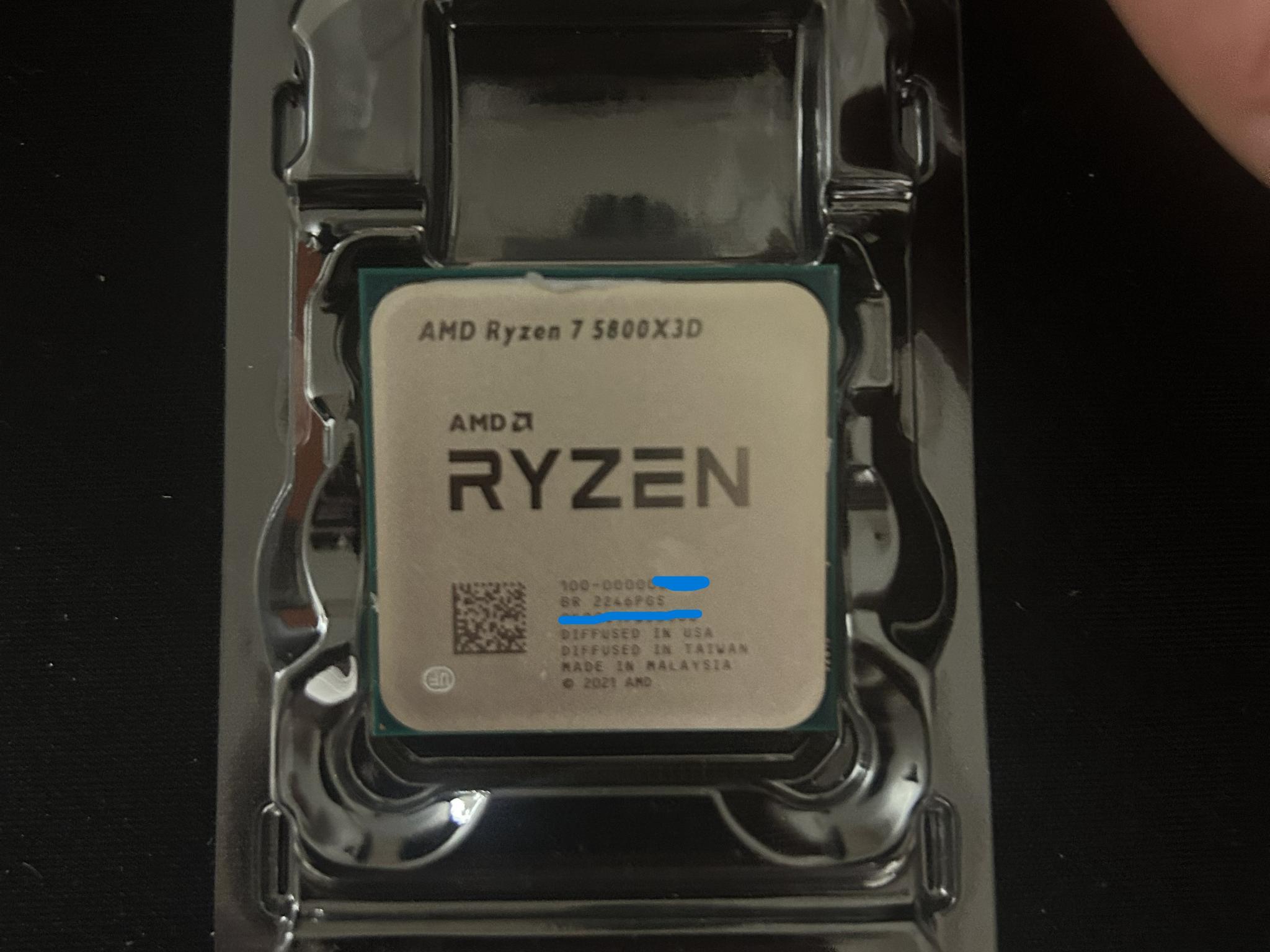Like New - Ryzen 7 5800X3D 3.4 GHz 8-Core Processor