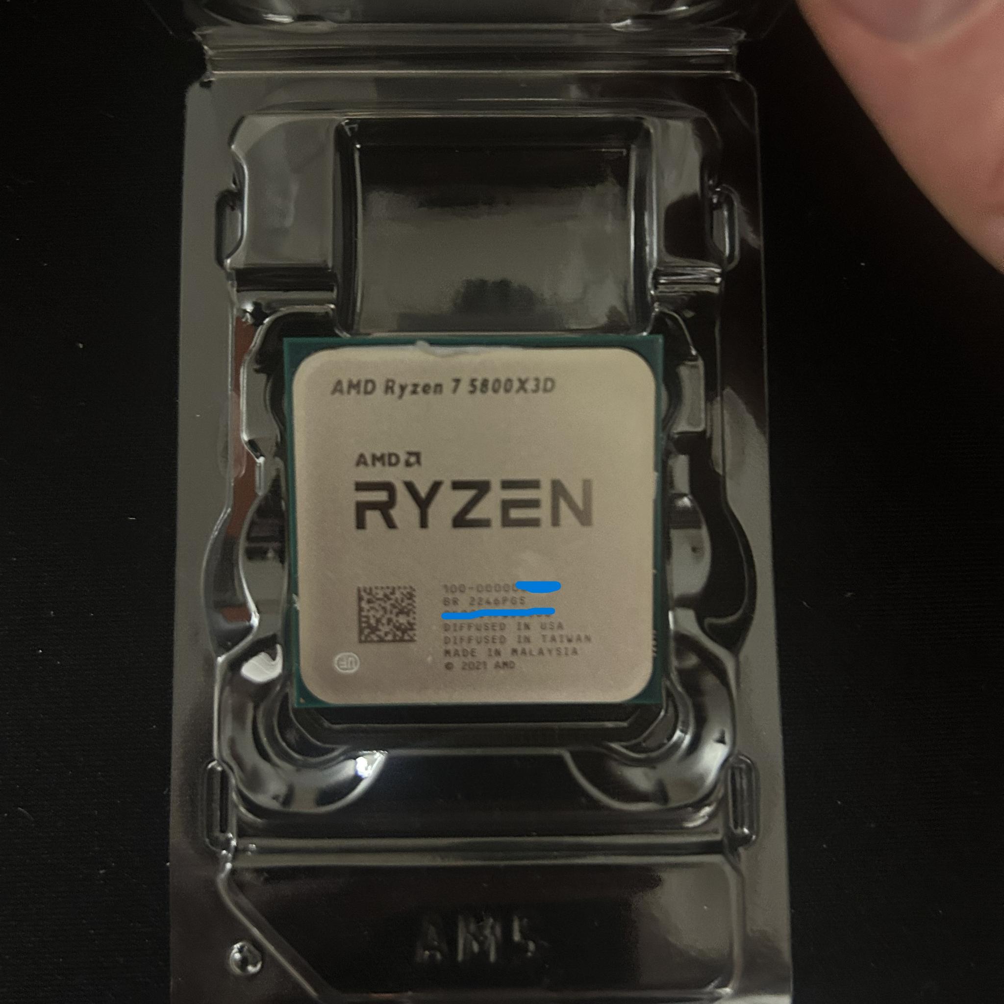 Like New - Ryzen 7 5800X3D 3.4 GHz 8-Core Processor