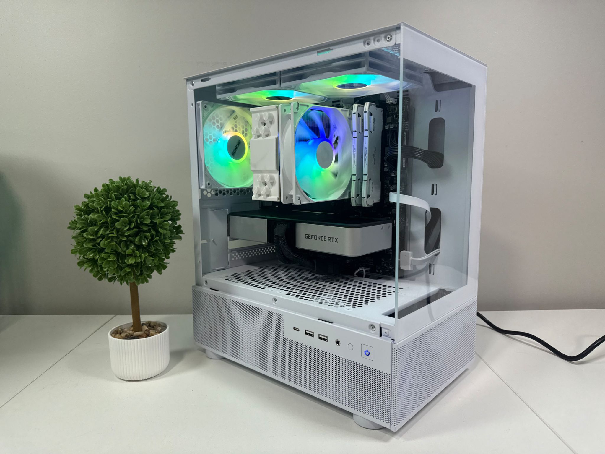RTX 3060ti | Ryzen 5 5600 | 32GB DDR4 | 1TB SSD | 650W Gold PSU | ARGB Fans | Windows 11 PRO