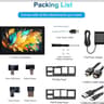 8 Inch Touchscreen for Raspberry Pi,5-Point 1280 * 800 IPS Touchscreen Portable Monitor