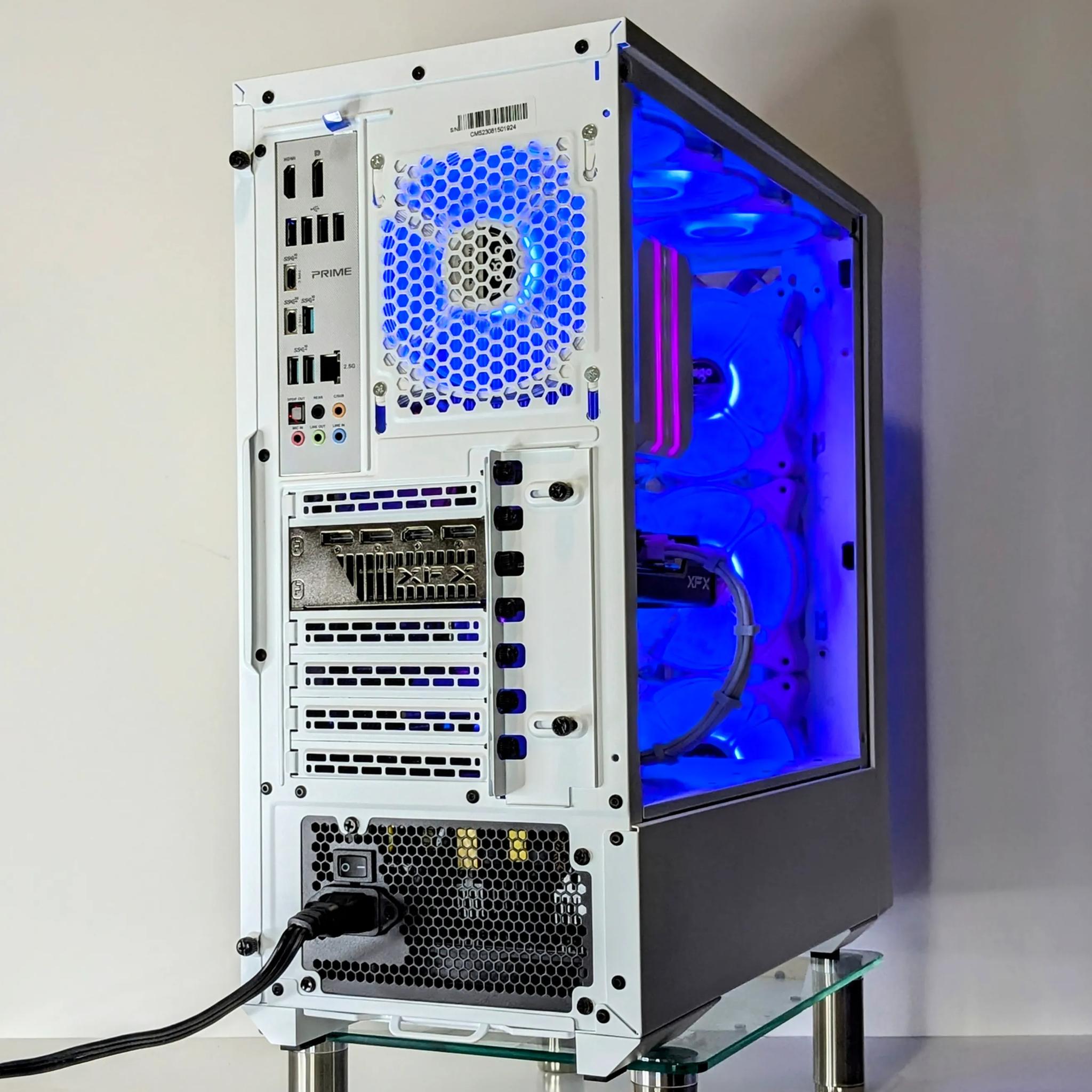 1080p-1440p Powerhouse🤍🪵RX 7600⚪️Intel 11th Gen I5⚪️ASUS Prime Z590 Series⚪️Windows 11 Home