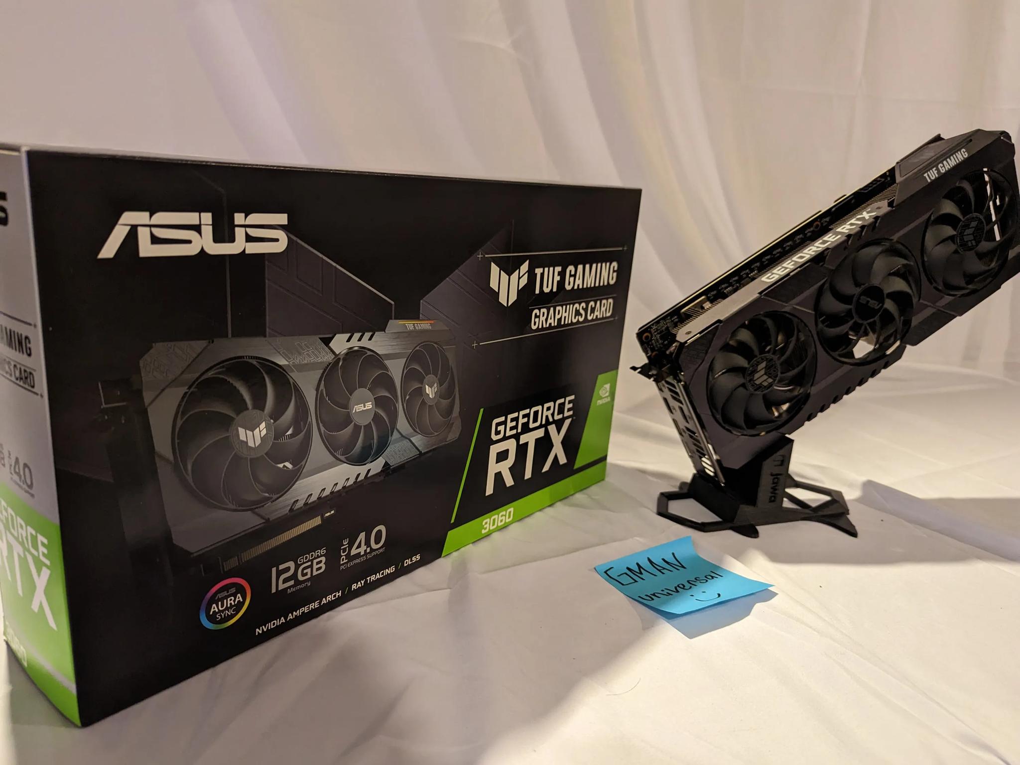 ASUS - NVIDIA GeForce RTX 3060 TUF Gaming 12GB GDDR6 PCI Express 4.0 Graphics Card - Black