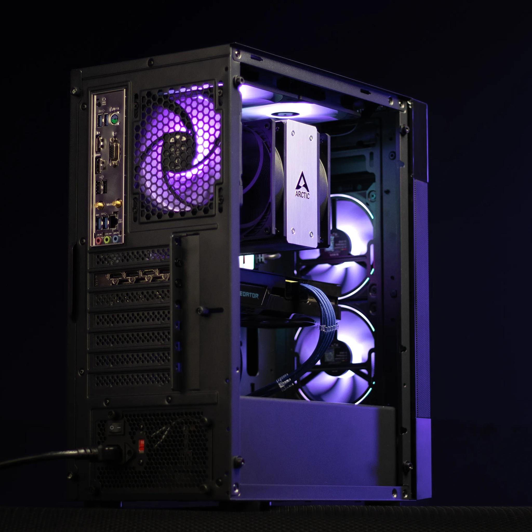 “Cyb3rThr4sh3r” RX 7600 8GB  Ryzen 5 5600G 32GB Windows 11 Pro 2.3TB Workstation Gaming PC
