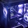 RTX 5070 4k gaming pc, built into a 2 way mirror gaming case!!!!!