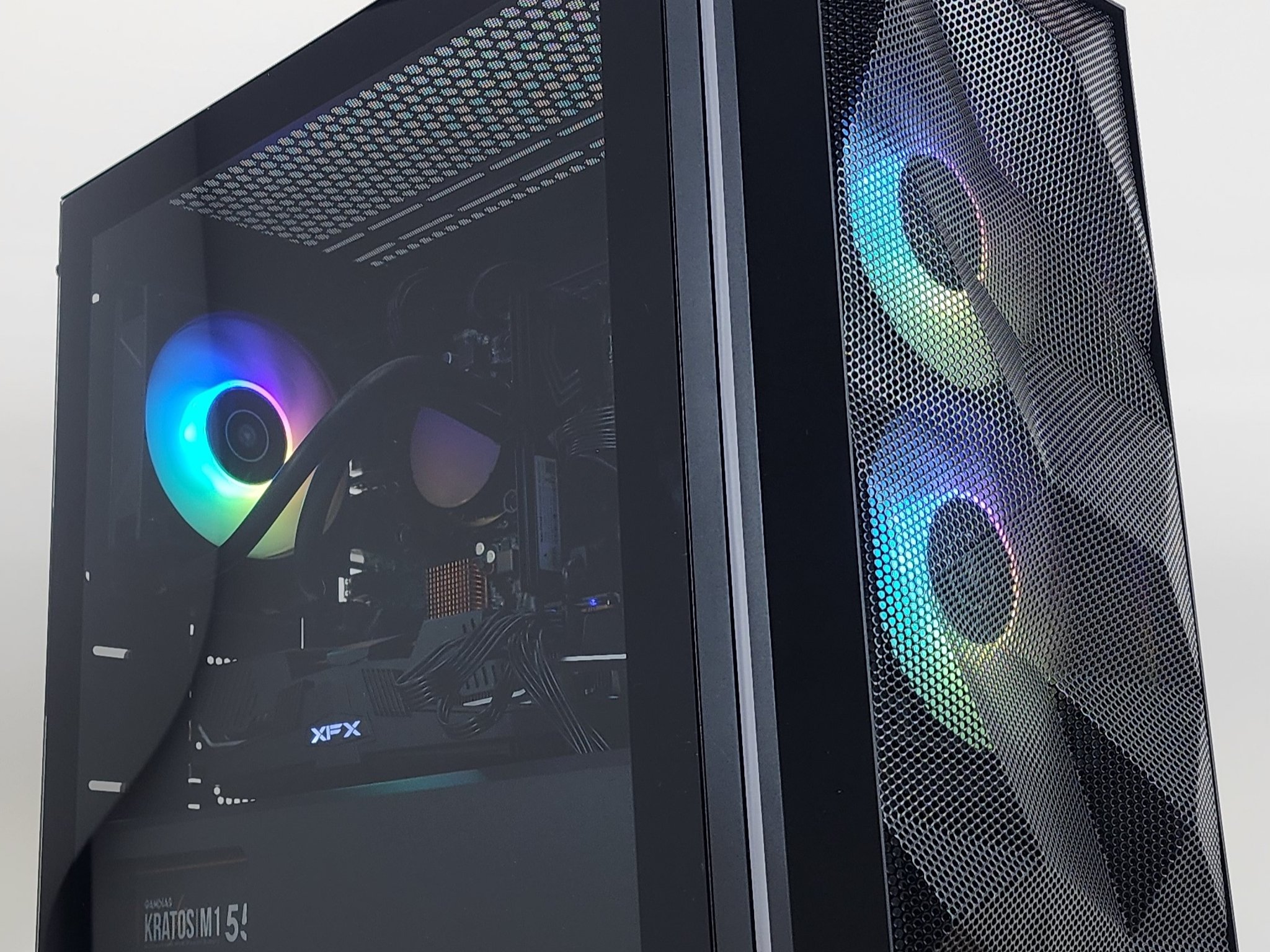 Gaming PC i7-7700 16GB RAM 1TB SSD RX 5700 XT 8GB Windows 11 Computer