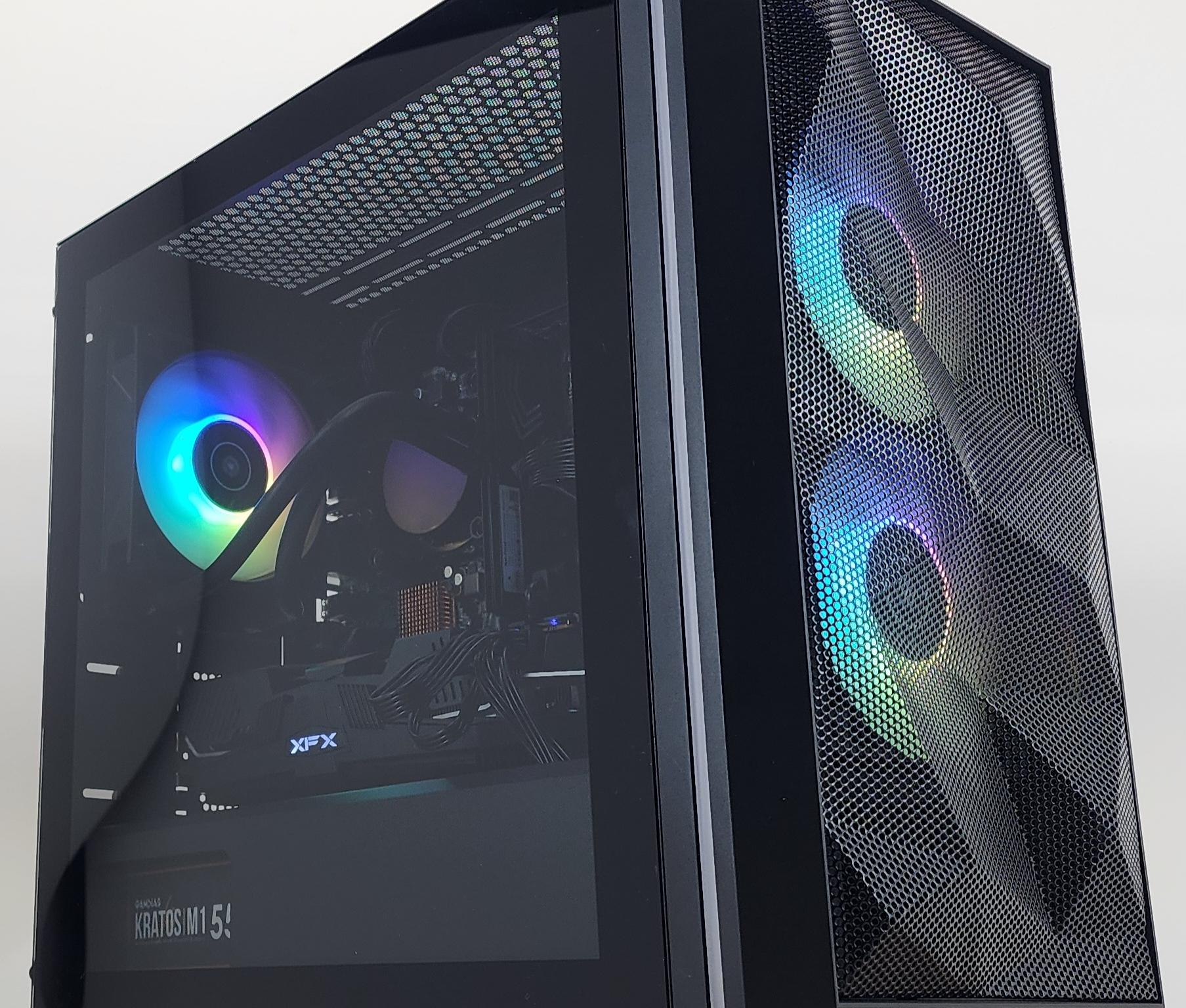 Gaming PC i7-7700 16GB RAM 1TB SSD RX 5700 XT 8GB Windows 11 Computer