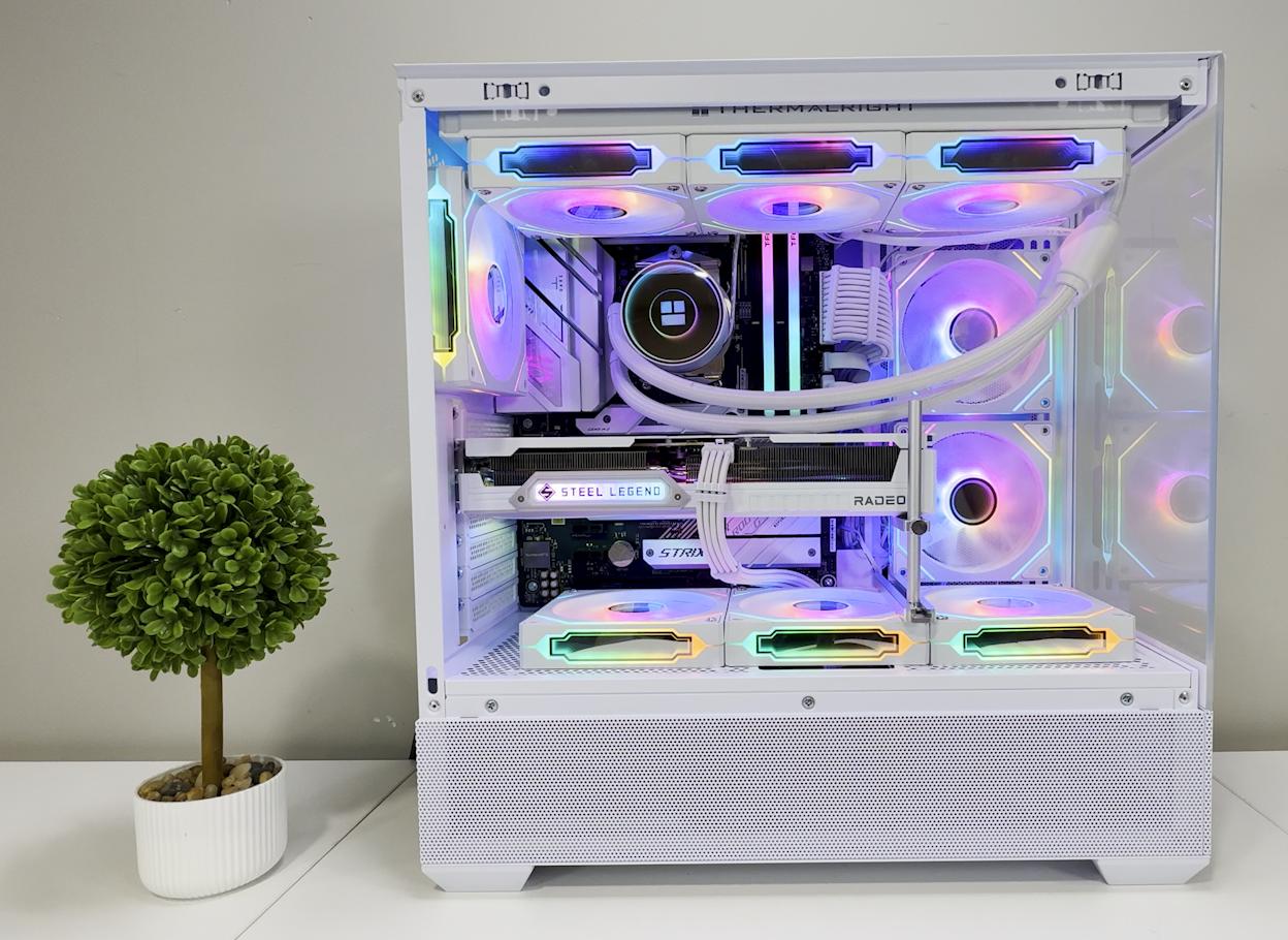 RX 9060XT 16GB | Ryzen 7500F | 32GB DDR5 | 1TB SSD | 800W Gold PSU | ARGB Fans | Windows 11