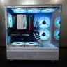 White Gaming PC / AMD Ryzen 5 7600X / RTX 3070 / 32GB / 1TB / Windows 10 Pro