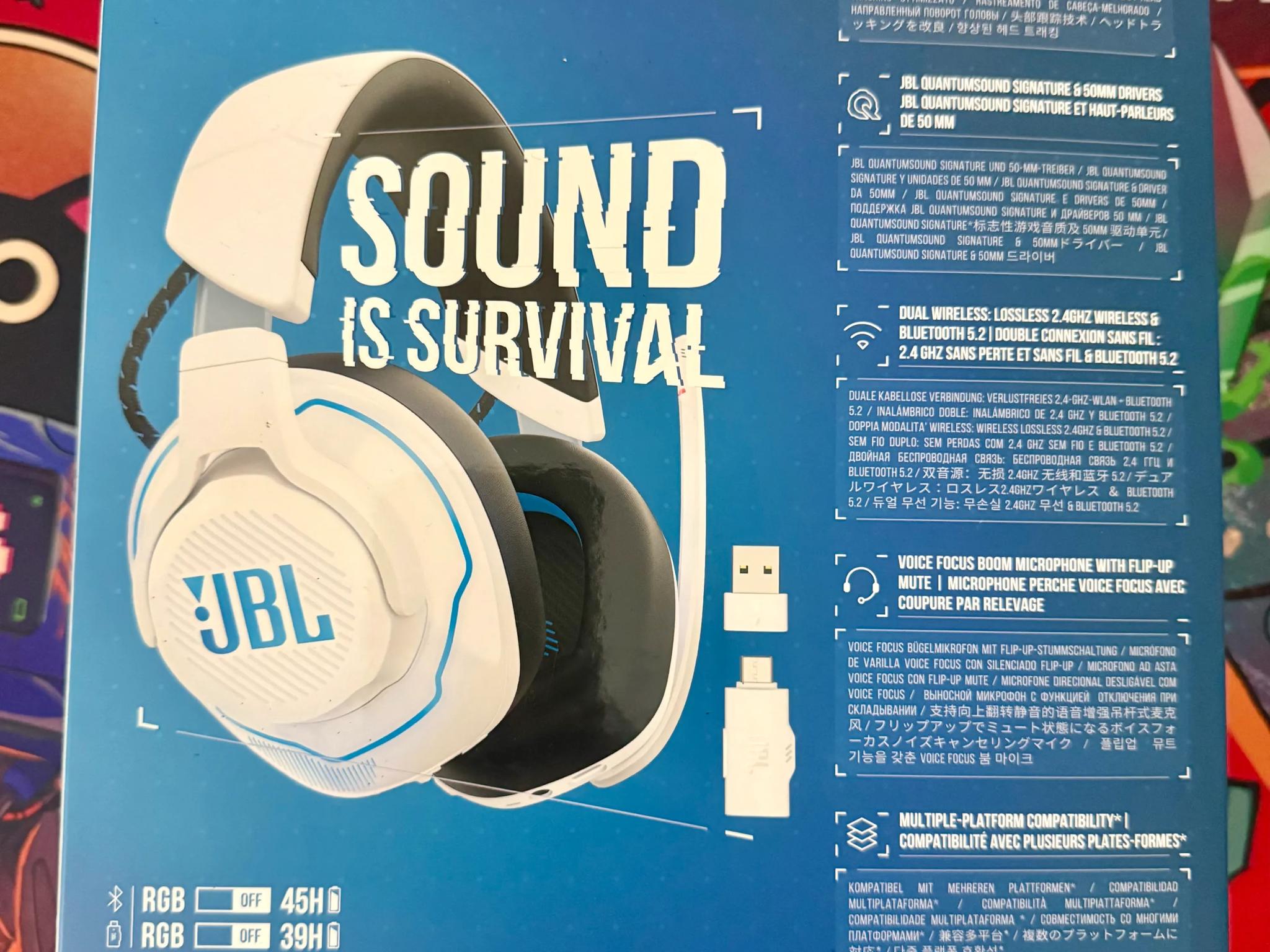 JBL Quantum 910P (Clix Customs) Wireless Gaming Headset for PS5, PS4, PC, and Switch