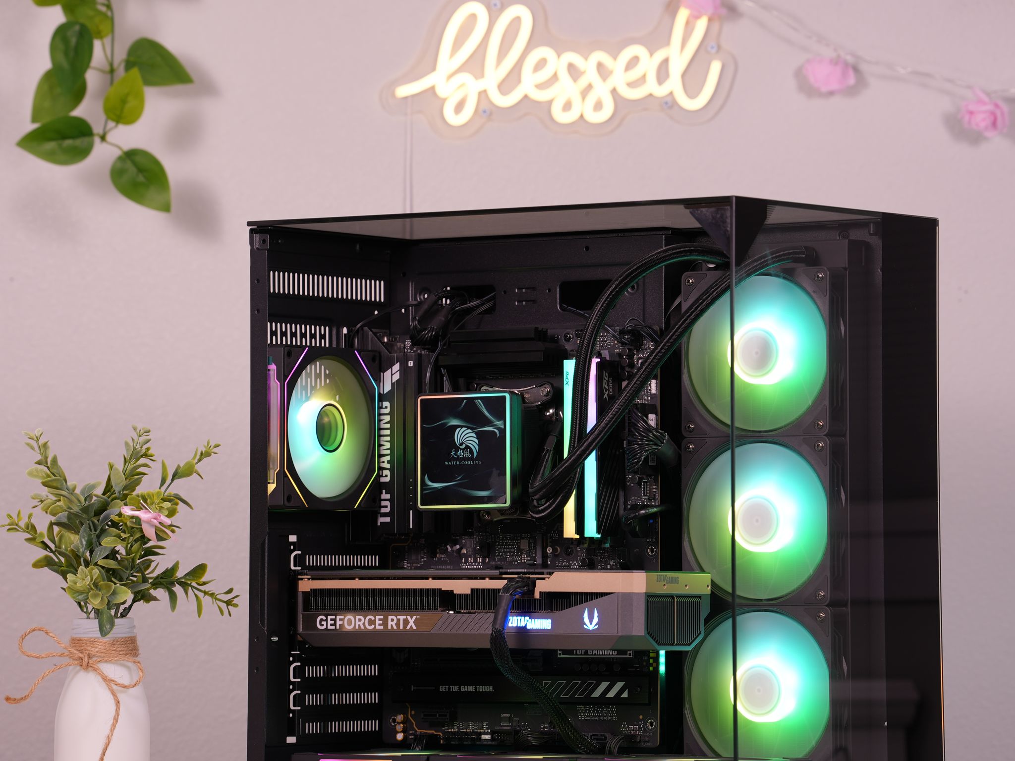 GeForce RTX 5080 Custom Gaming PC - Ryzen 7 7800X3D