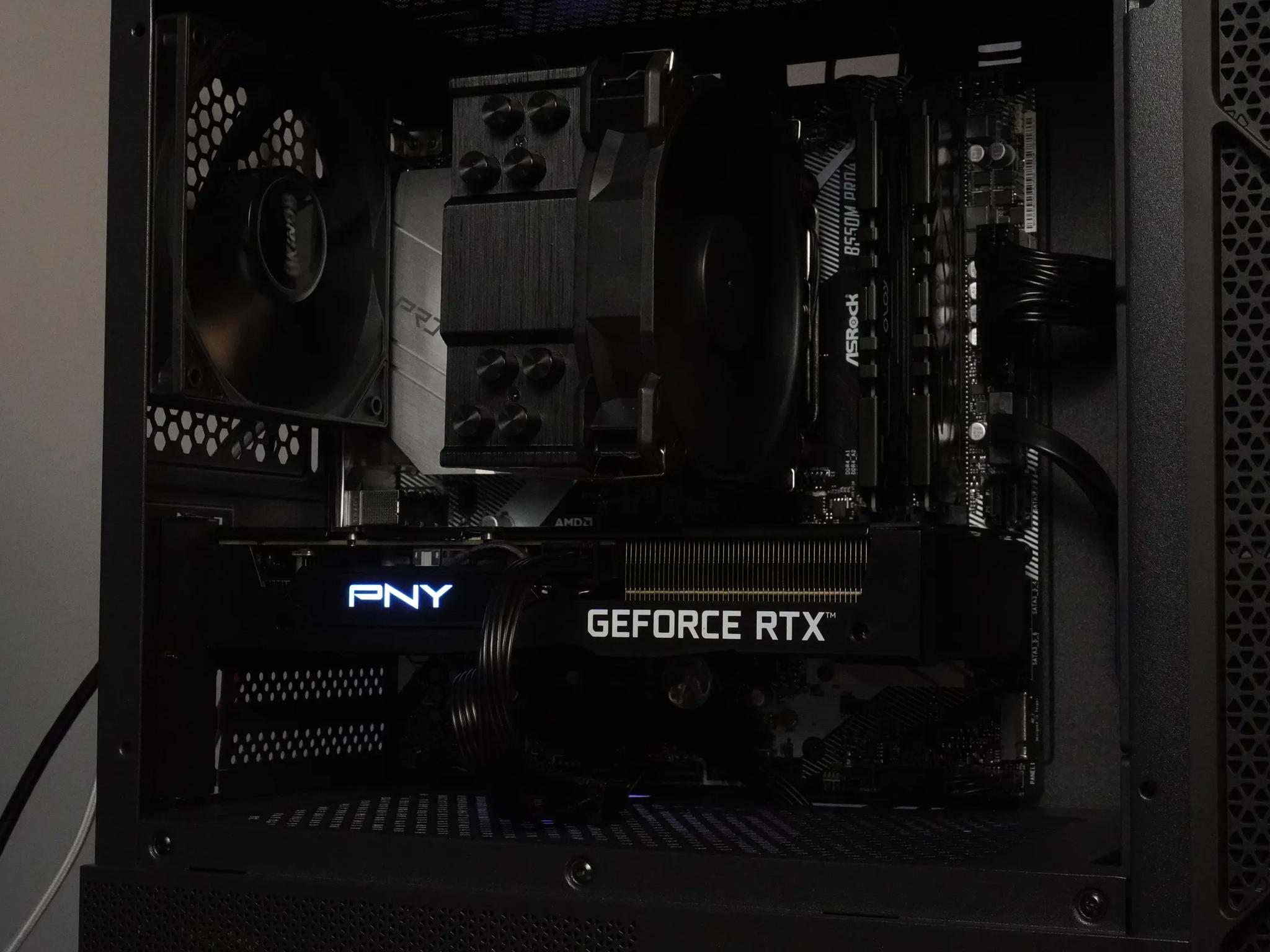 🖤 STEALTH 🖤 1440p/1080p GAMING MACHINE 💚RTX 3060ti 🧡 Ryzen 5 5600 | 32GB | WIFI