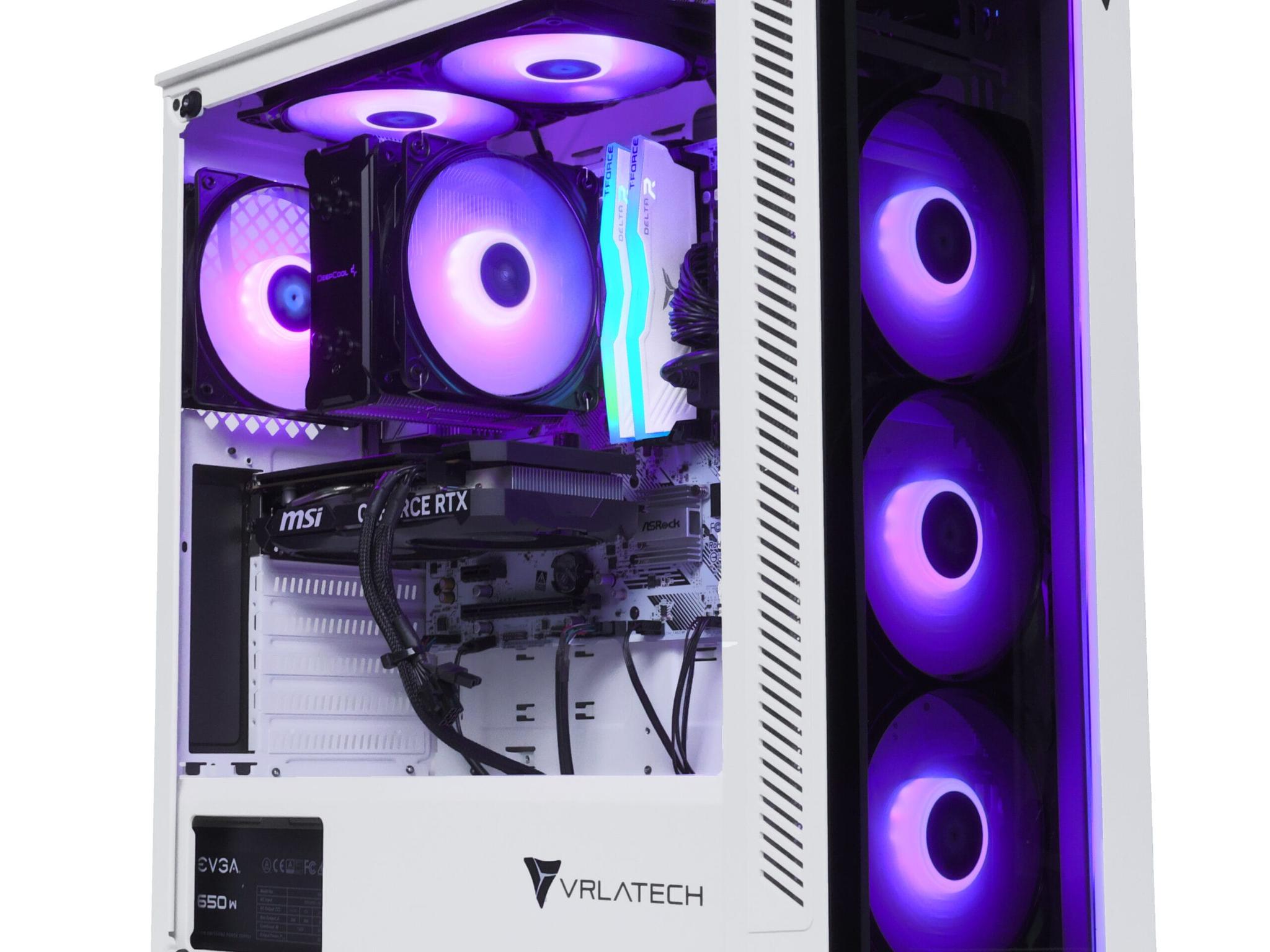 NEW VRLA Tech GeForce RTX 4060 Ti Intel Core i5-14400F 32GB DDR5 1TB NVMe 650W PSU Windows
