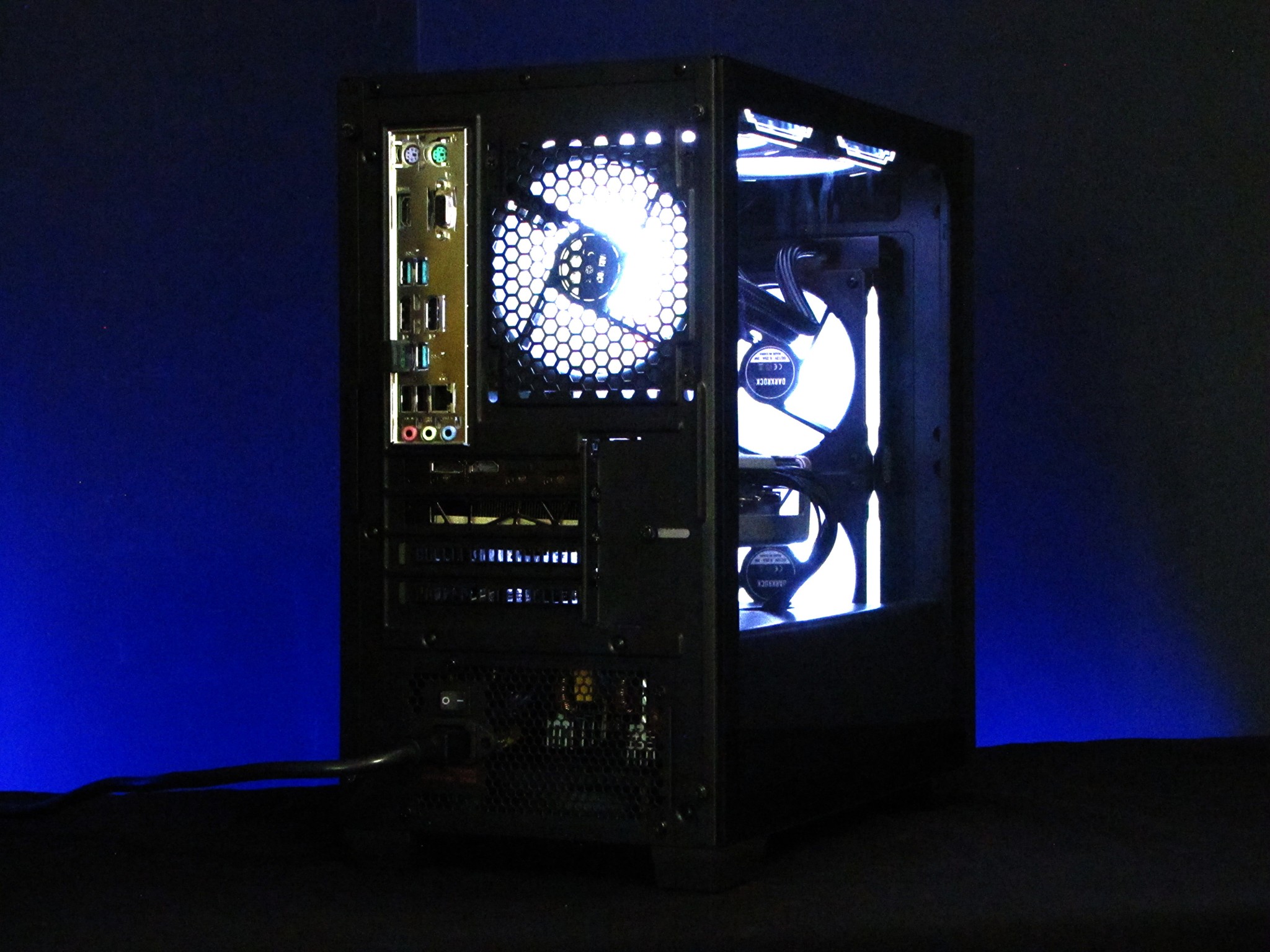 Custom Gaming PC Build, i7-9700, 16GB, MSI RX 5700 8GB DDR6, 800GB Intel SSD