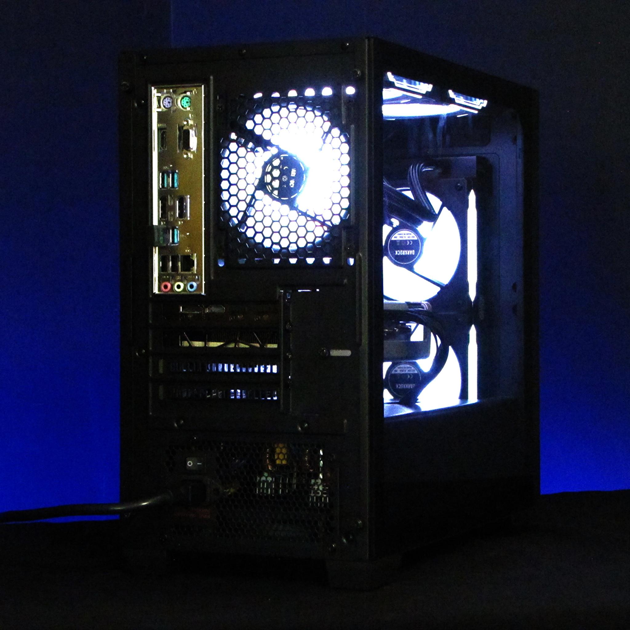 Custom Gaming PC Build, i7-9700, 16GB, MSI RX 5700 8GB DDR6, 800GB Intel SSD