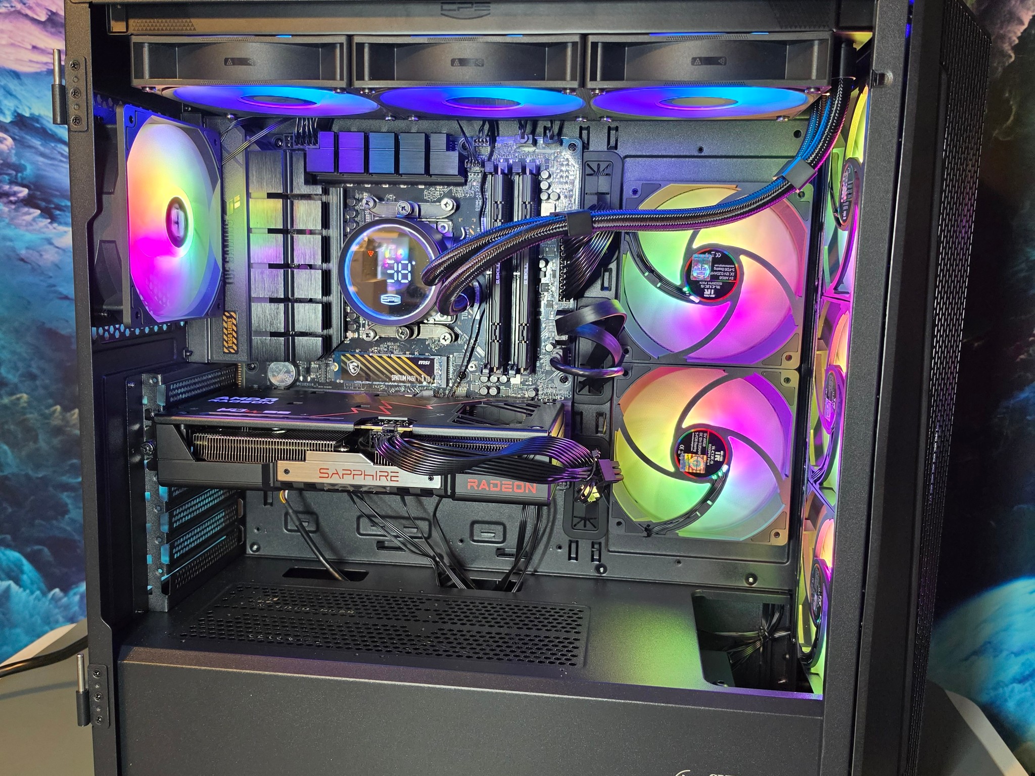 Sapphire RX 9060 XT 16gb + Ryzen 9600x PC Build #63