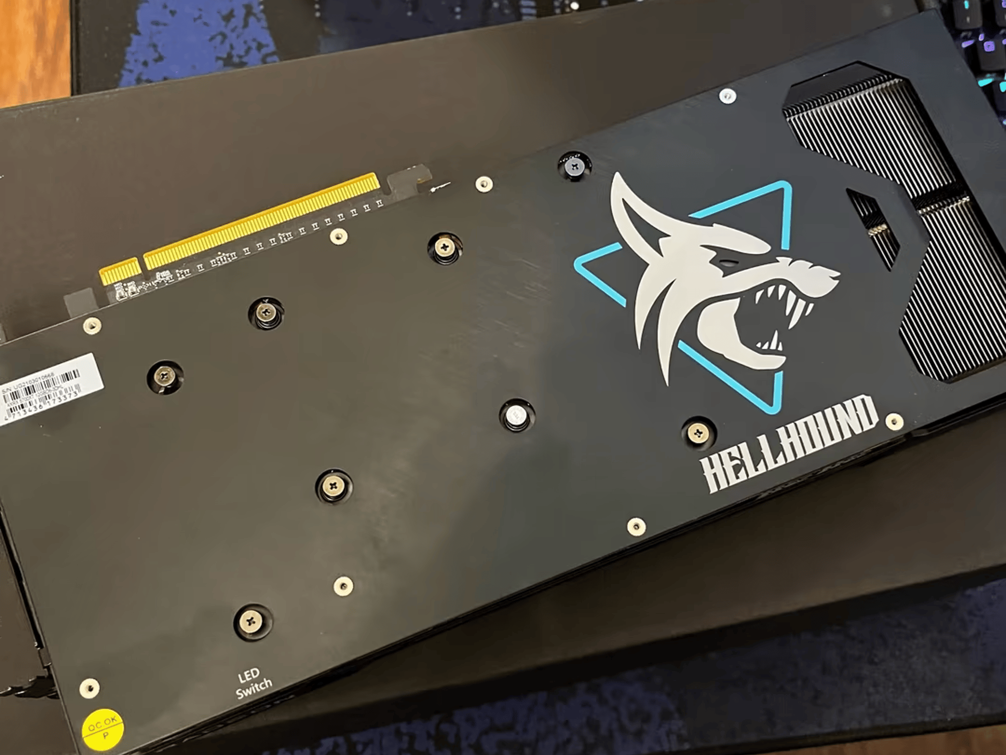 Practically new!!!  PowerColor Radeon RX 6700XT Hellhound