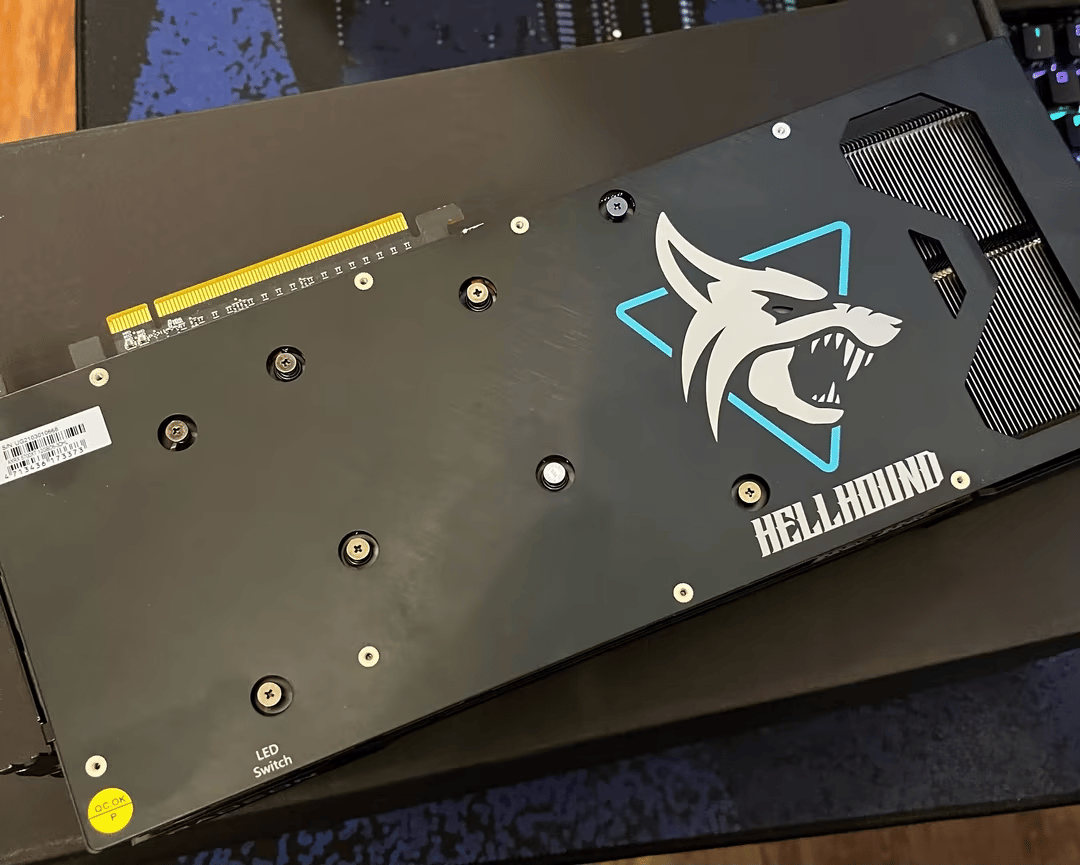 Practically new!!!  PowerColor Radeon RX 6700XT Hellhound
