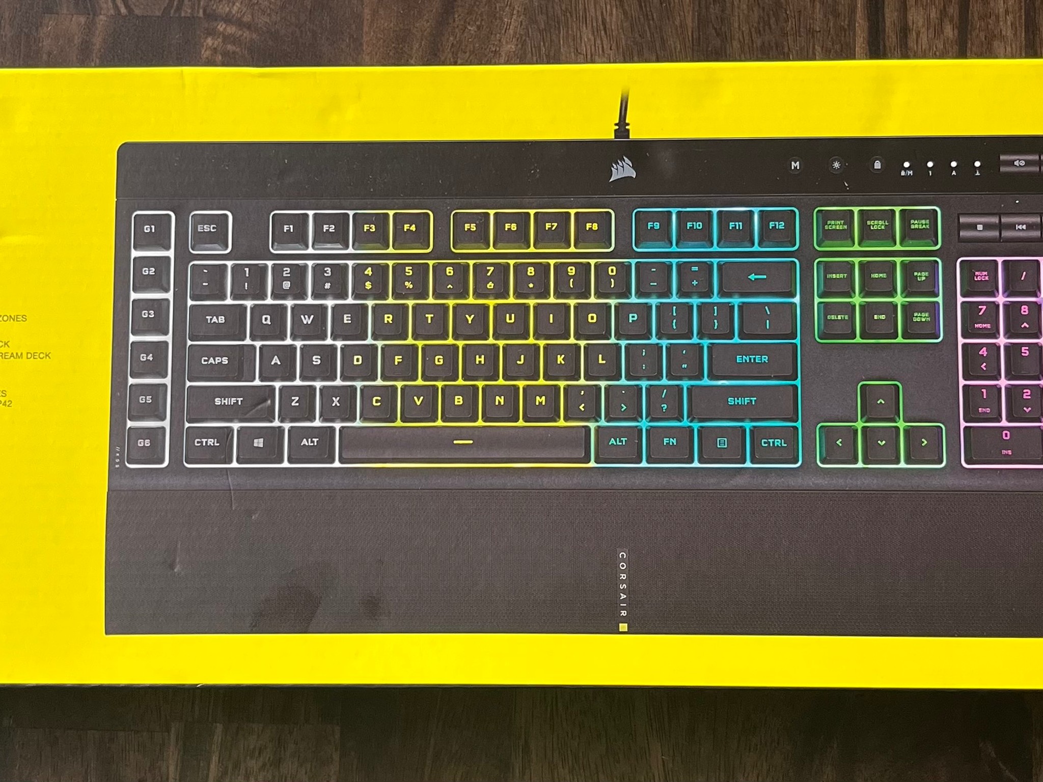 Corsair K55 RGB PRO 110 Key Gaming Keyboard