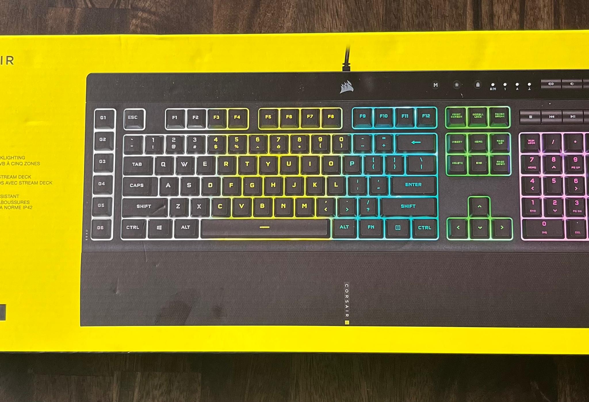 Corsair K55 RGB PRO 110 Key Gaming Keyboard