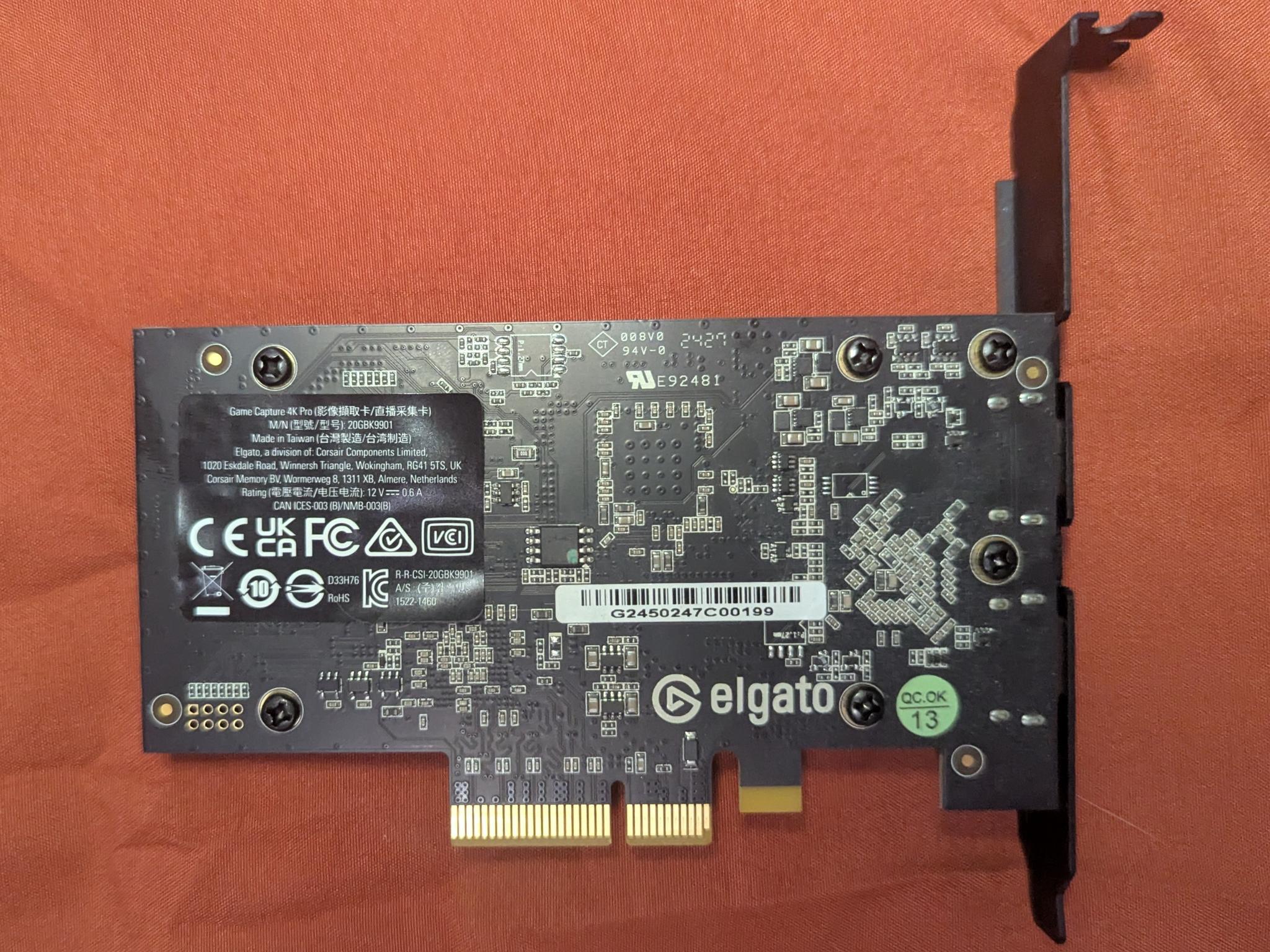 Elgato 4K Pro Internal Capture Card
