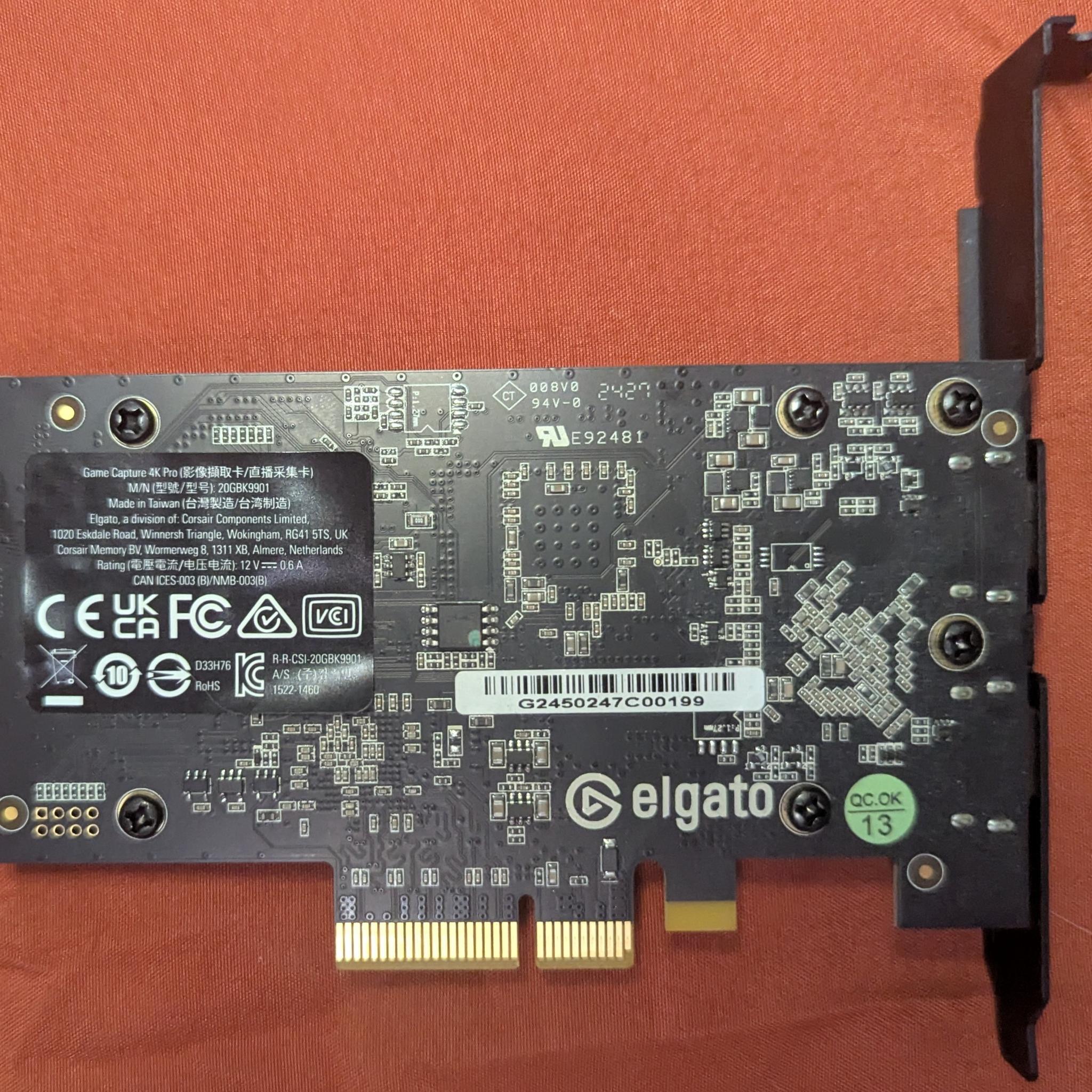 Elgato 4K Pro Internal Capture Card
