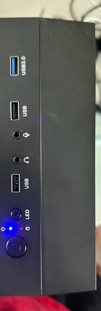 Intel i7-4770/GTX 1060, 16GB RAM, 500GB SSD, Red/Black RGB Budget Gaming PC