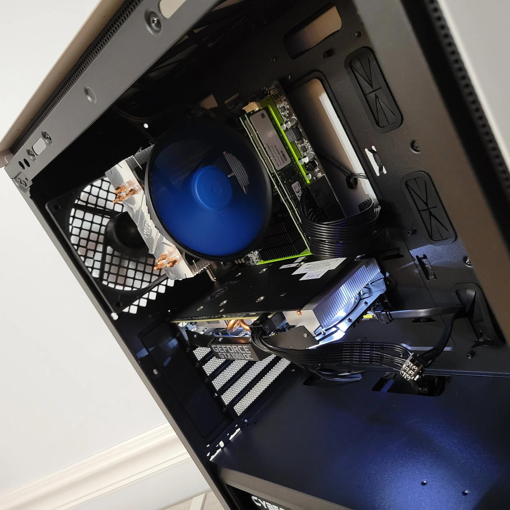GTX 1060 3gb White Gaming PC (Xeon X5670//GTX 1060 3gb)