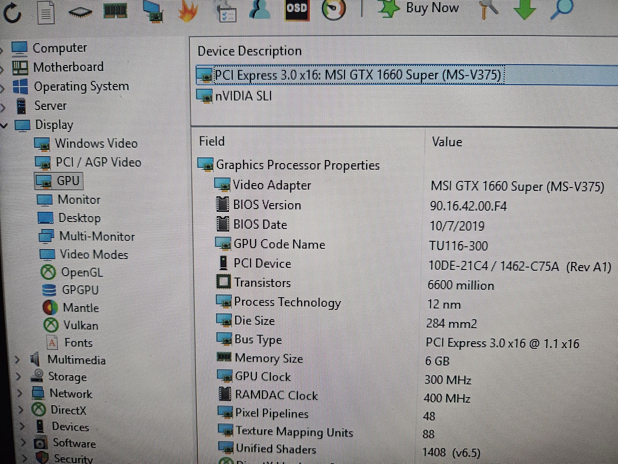 MSI GeForce GTX 1660 SUPER VENTUS XS OC (Tested) | Jawa
