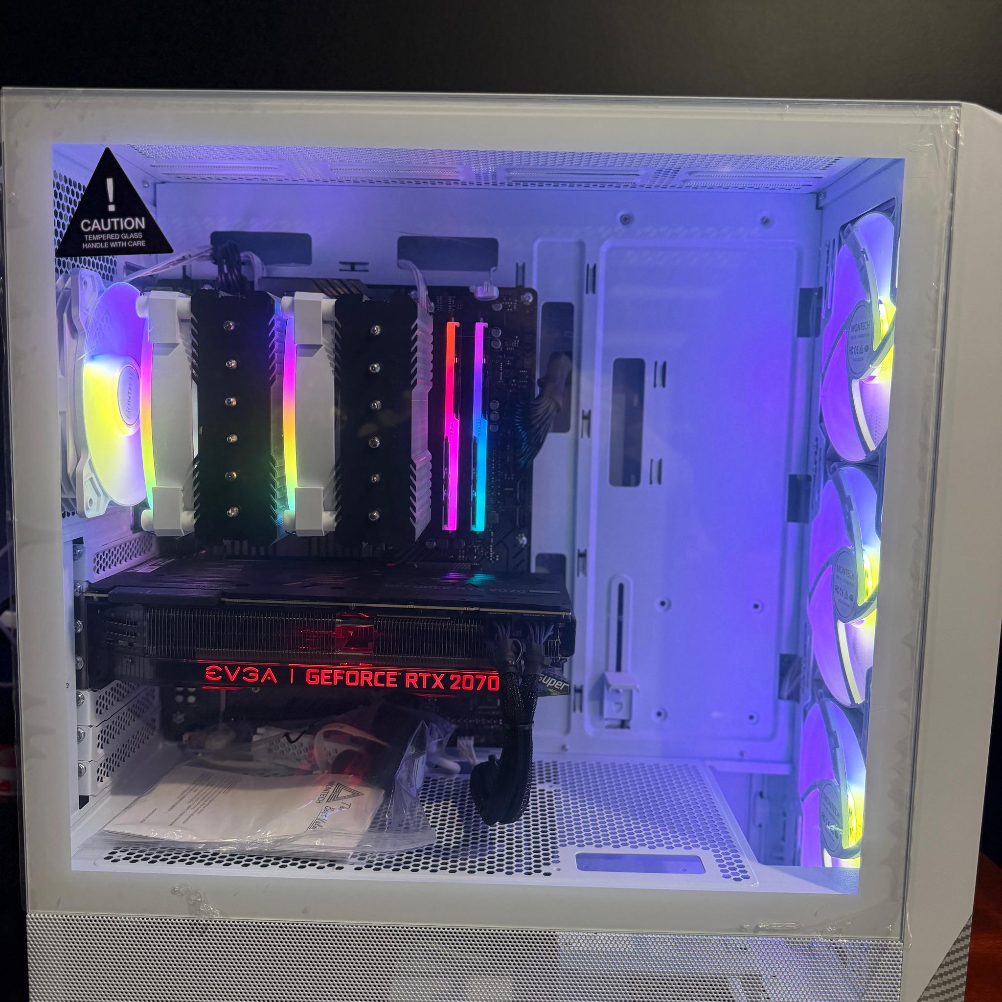 GeForce RTX 2070 Super Custom Gaming PC - Ryzen 7 3800X, 512GB NVMe SSD