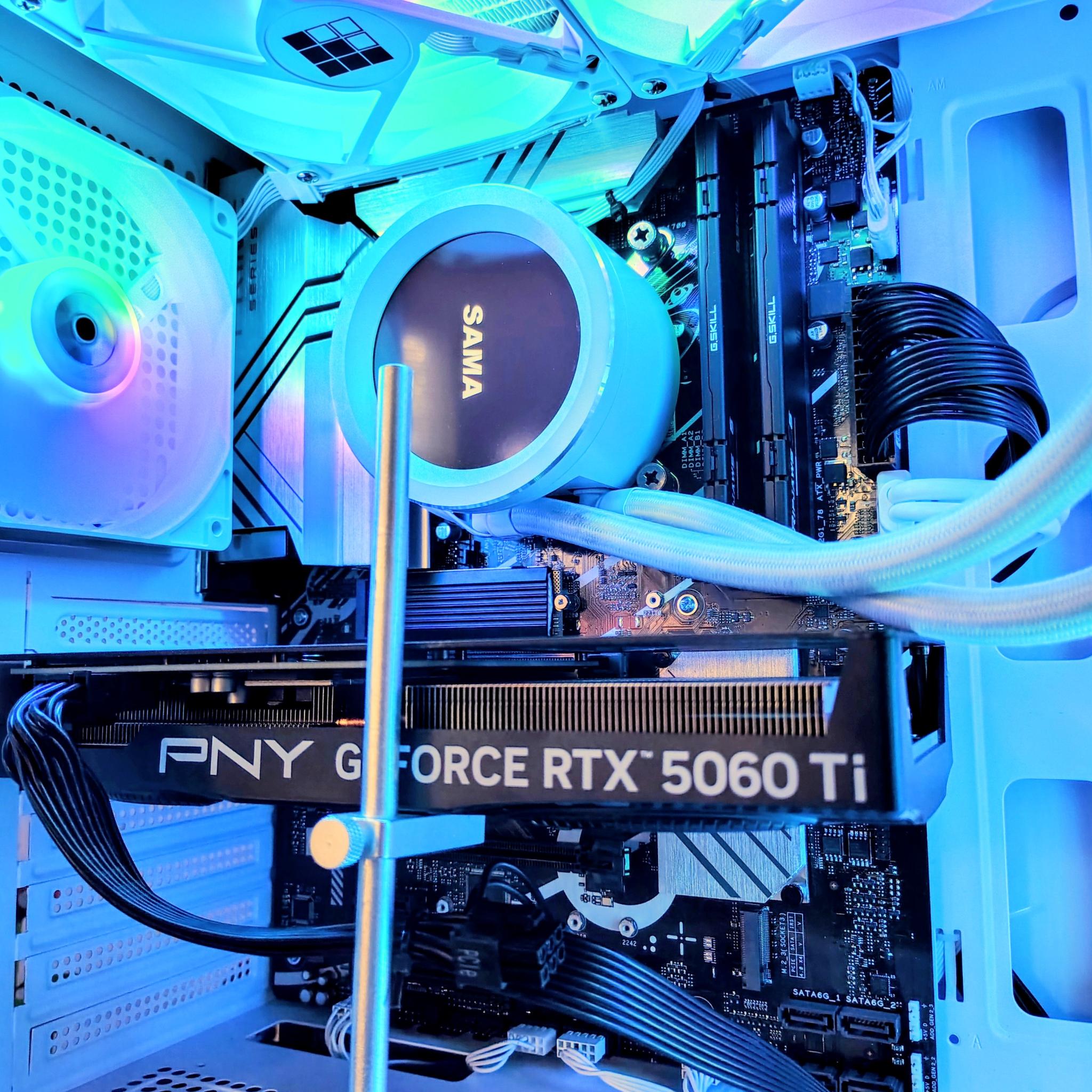 i7-14700K | 5060 Ti 16GB | 32GB DDR5 | 1TB SSD | Liquid Cooled