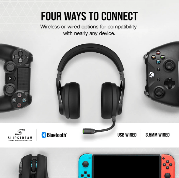 VIRTUOSO RGB WIRELESS XT High-Fidelity Gaming Headset (Slate)