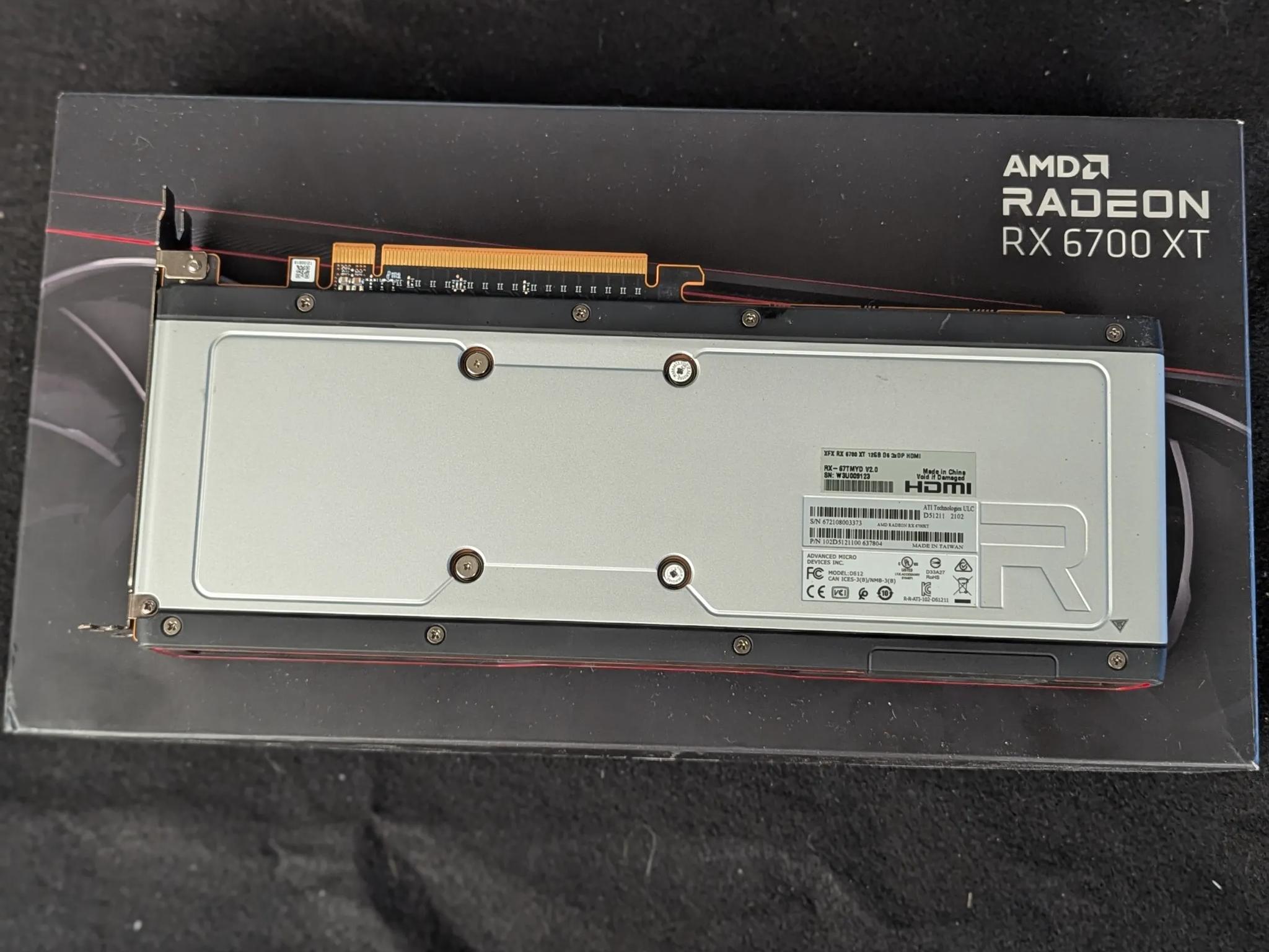 🔥 AMD Radeon RX 6700 XT Reference Edition – 1440p Gaming Beast | Clean & Powerful 🎯