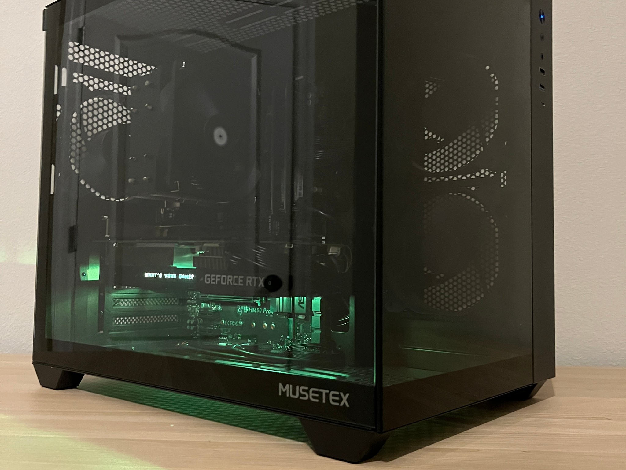 Budget Pure Performance PC Ryzen 5 3600 32gb DDR4 RAM RTX 2070 480GB SSD