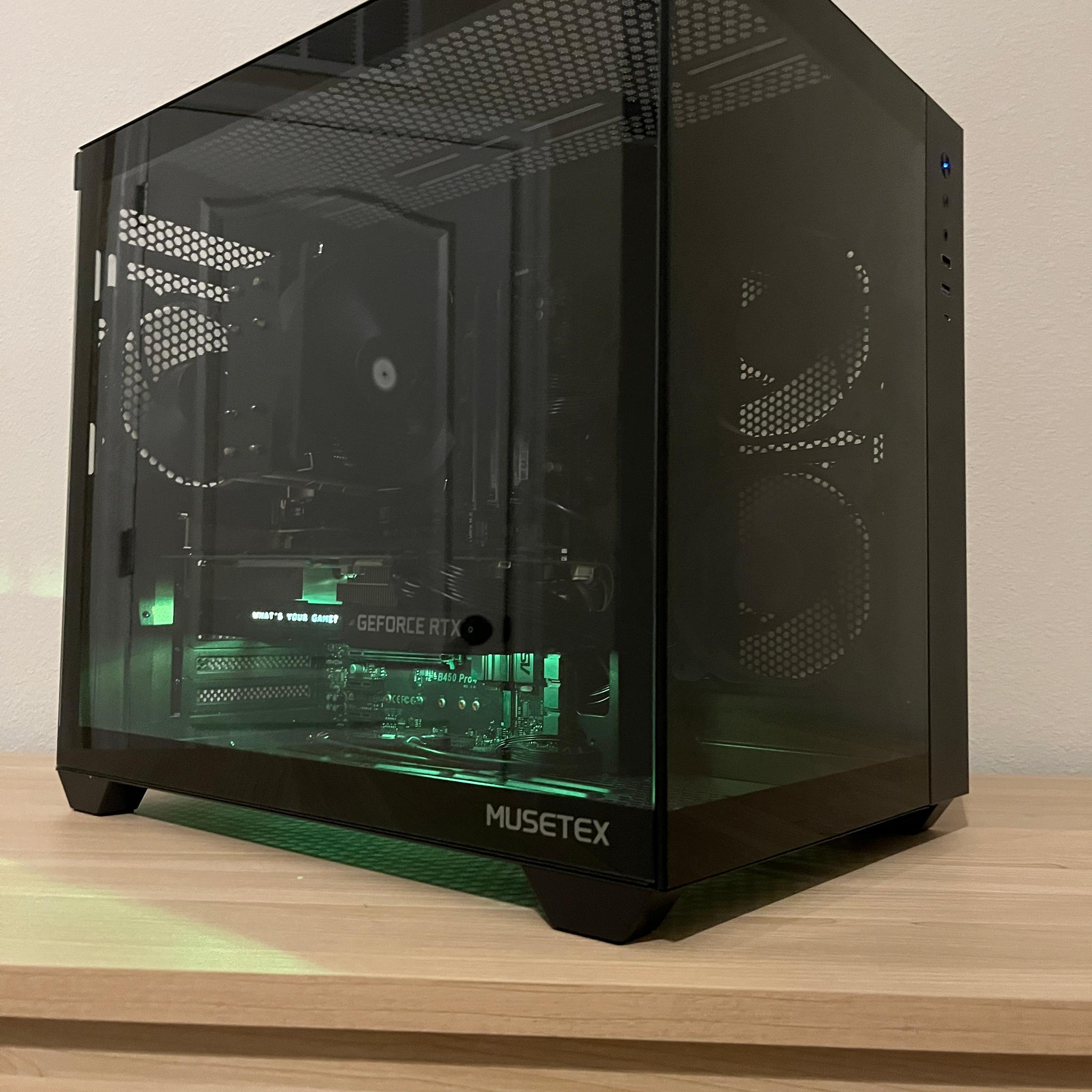 Budget Pure Performance PC Ryzen 5 3600 32gb DDR4 RAM RTX 2070 480GB SSD