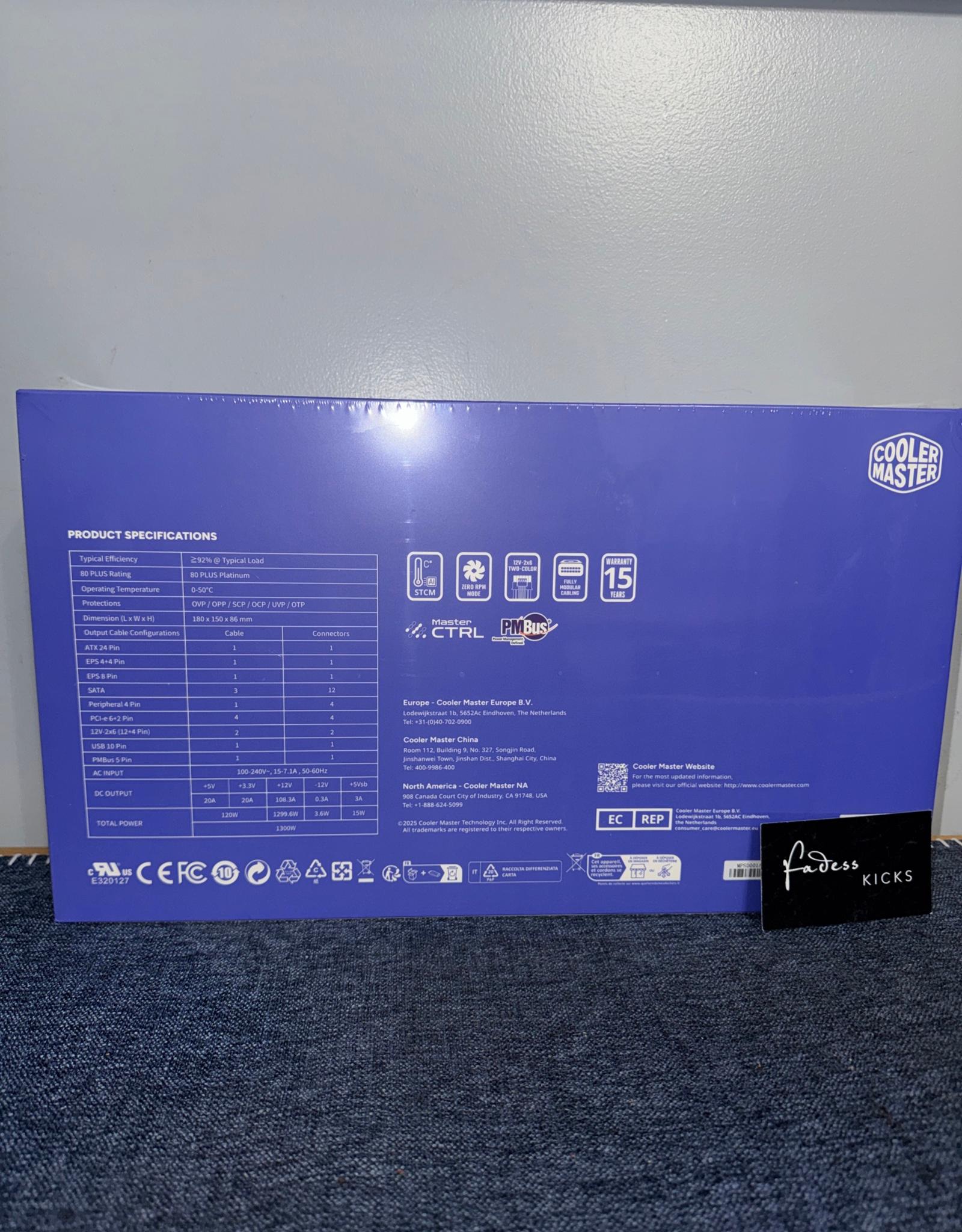 1300W ATX COOLER MASTER X SILENT MAX PLATINUM l