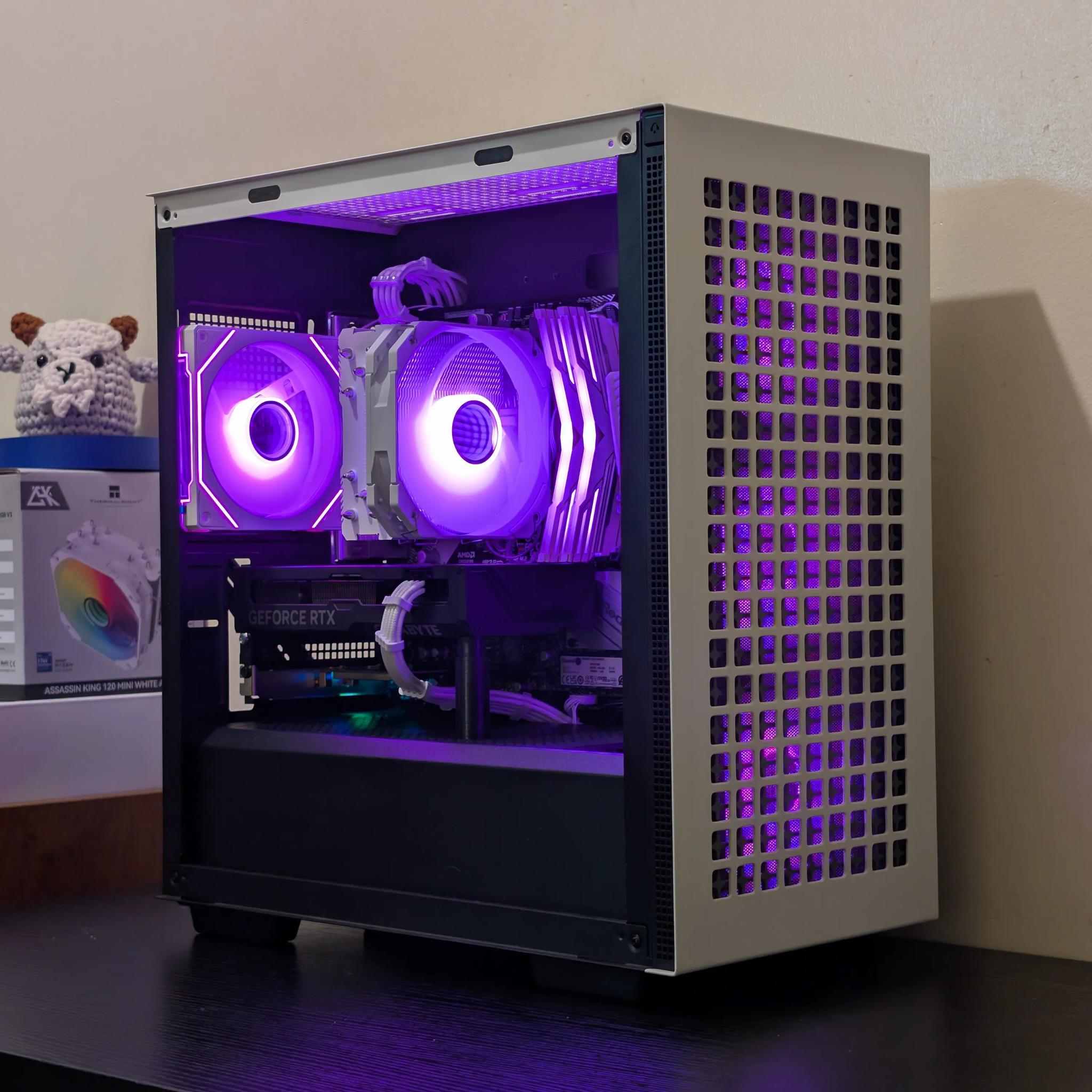 🐼 1440p Gaming Beast | RTX 4060Ti | Ryzen 5 5600 | 1TB SSD | 32GB RAM | WiFi 6 & Bluetooth 🐼
