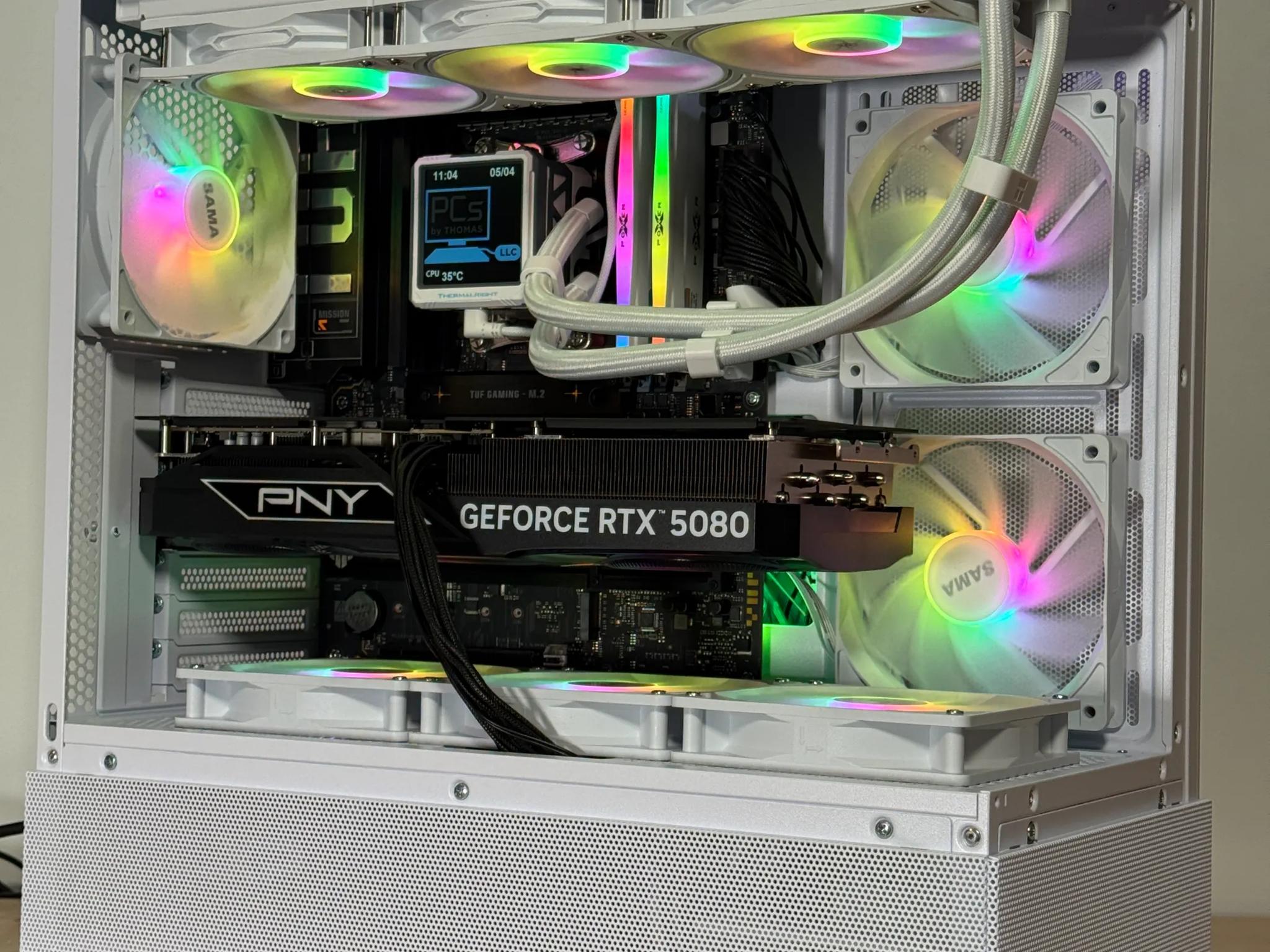 RTX 5080 Ryzen 9950x Workstation Powerhouse