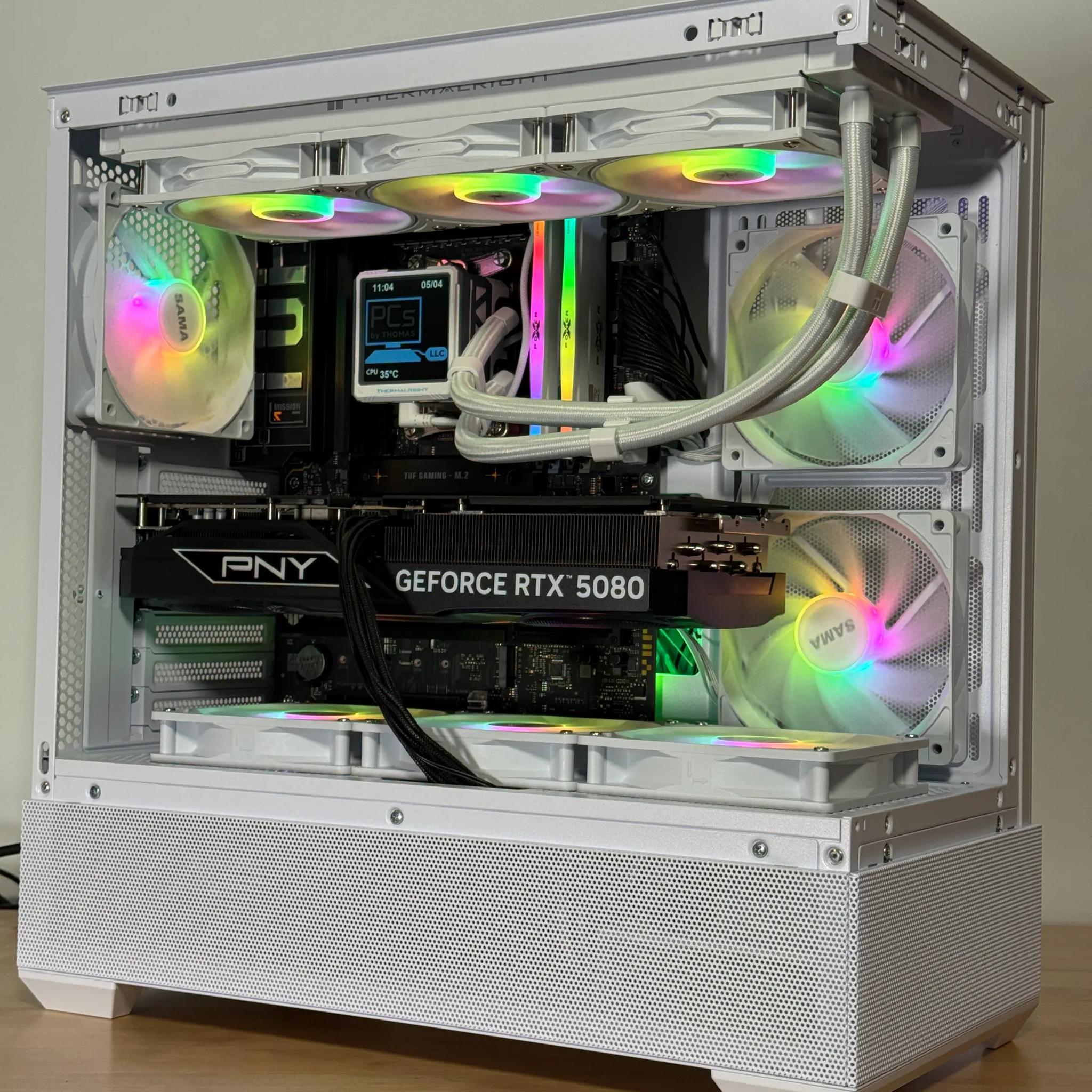 RTX 5080 Ryzen 9950x Workstation Powerhouse