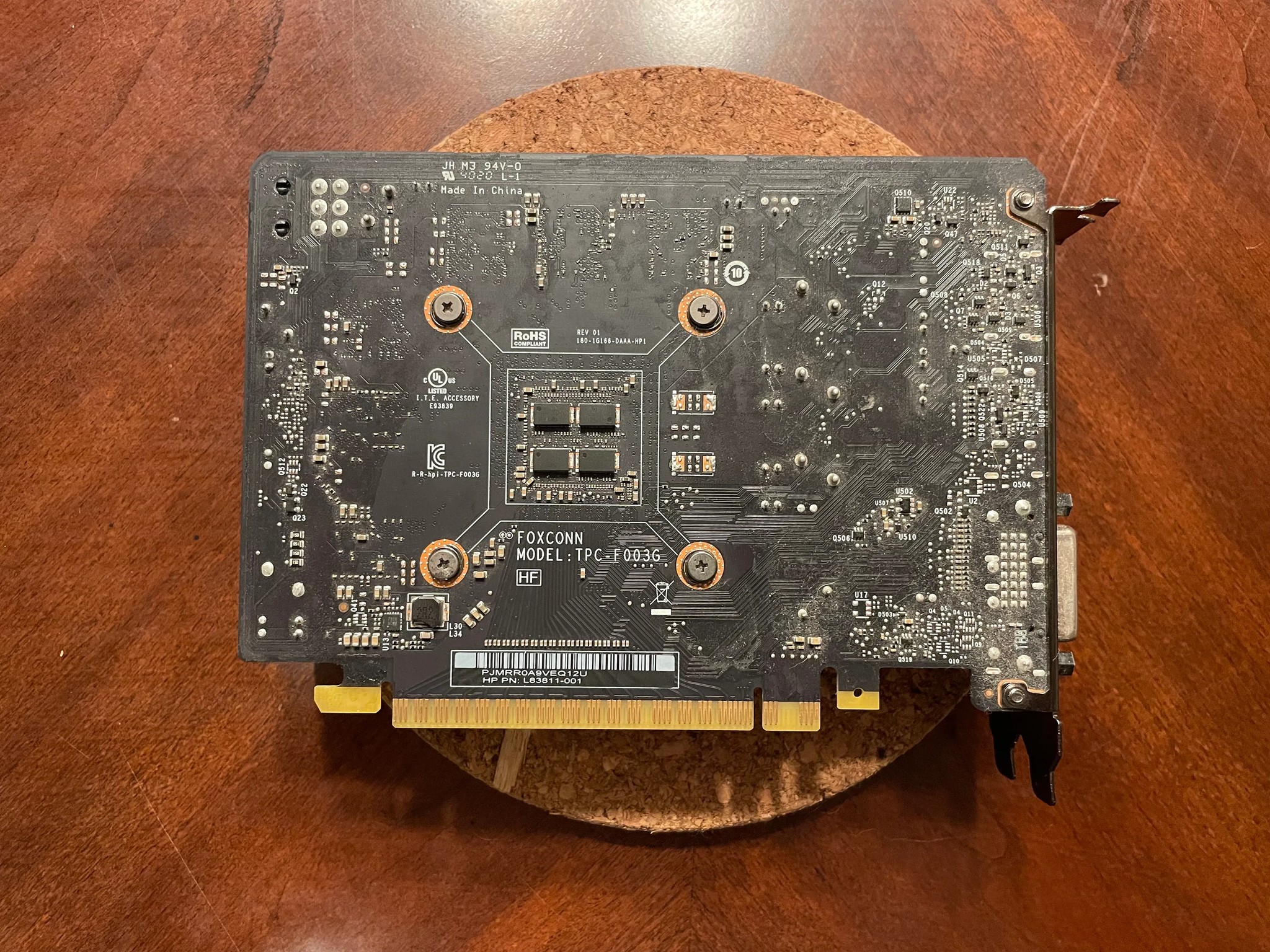 HP OEM GEFORCE 1650 SUPER 4GB GDDR6 - Used, Good - TPC-F003G