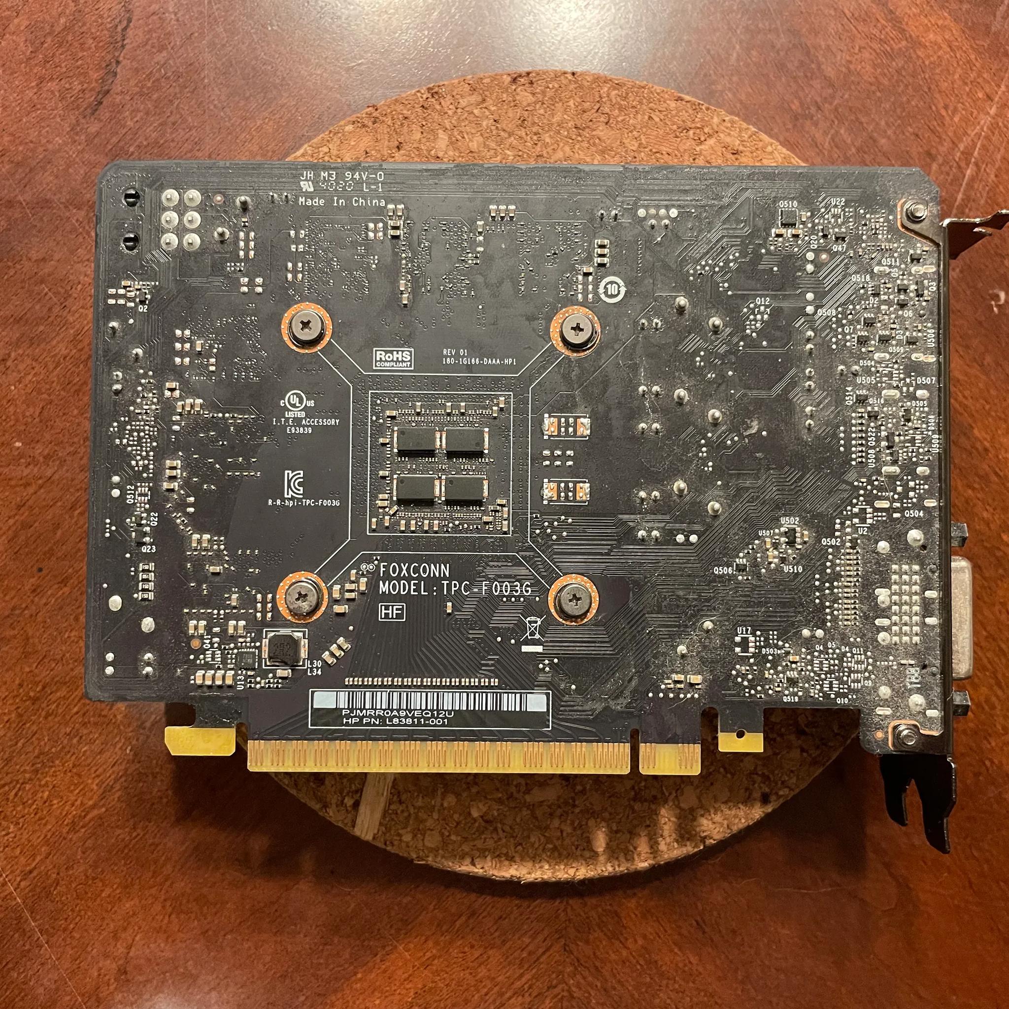 HP OEM GEFORCE 1650 SUPER 4GB GDDR6 - Used, Good - TPC-F003G