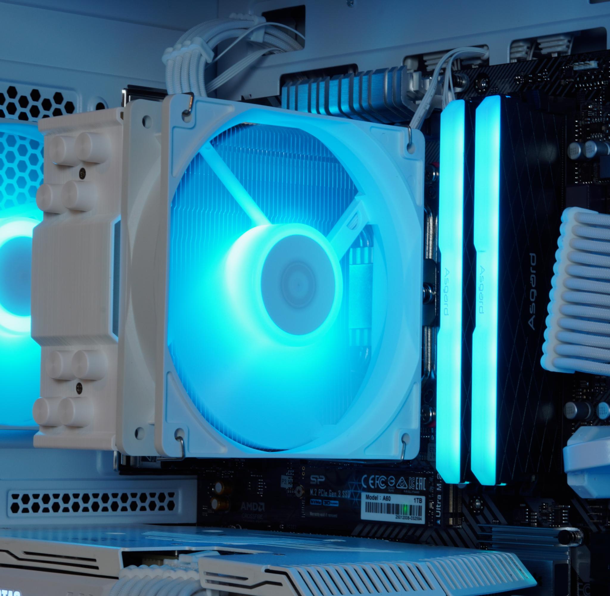 🤍Aero🤍 RTX 3060 Ti , Ryzen 5 5500, 32GB DDR4 RAM, 1TB SSD w/ Wifi | 1080p Gaming PC |