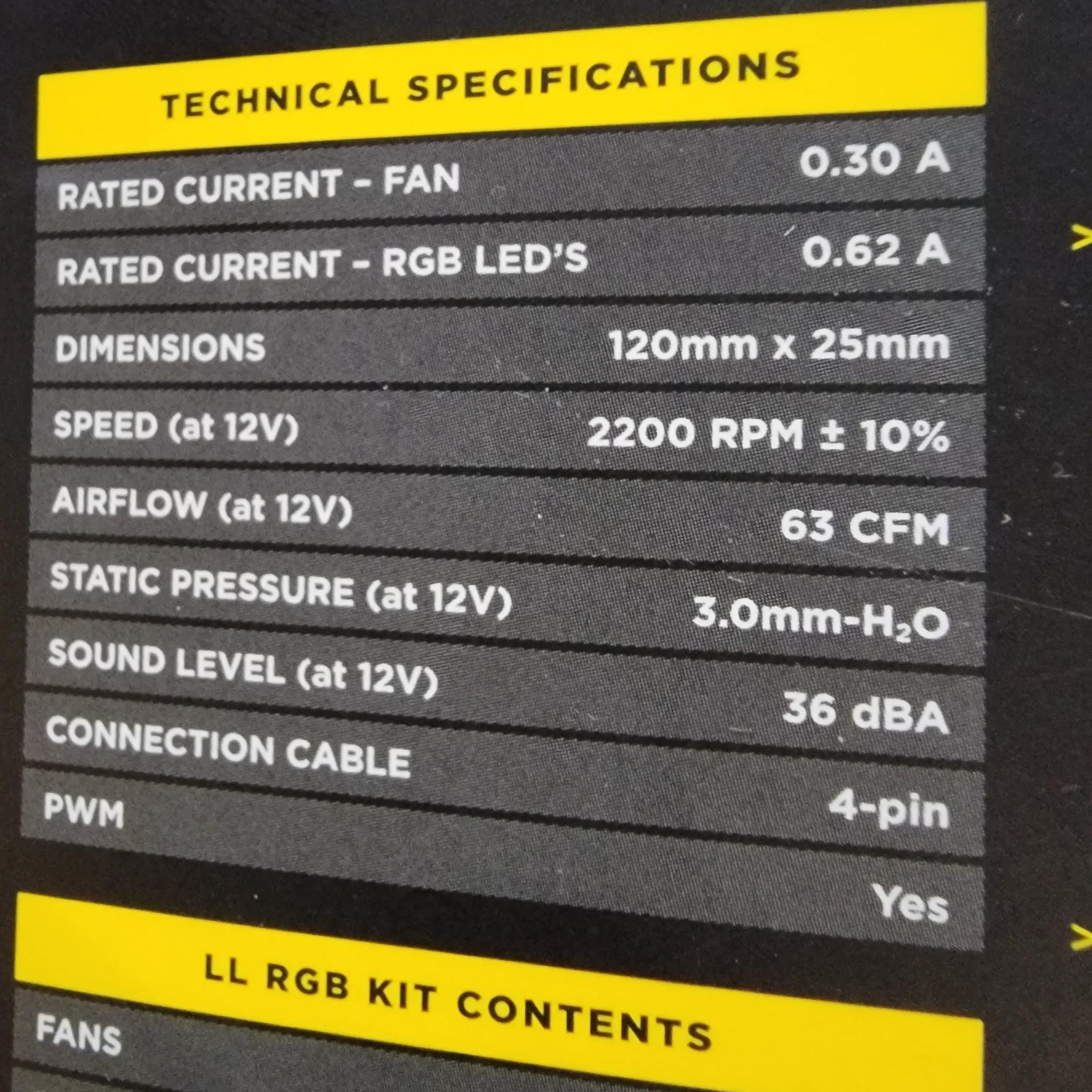 Corsair LL120 RGB fans(4)
