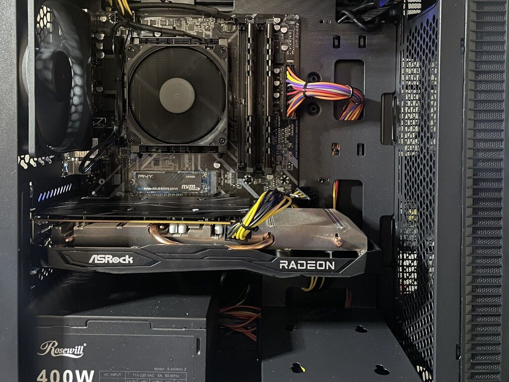 1080p Fortnite CoD Minecraft Overwatch Gaming PC AMD Ryzen 5 5600 (w/ Noctua Cooler) Radeon RX6600
