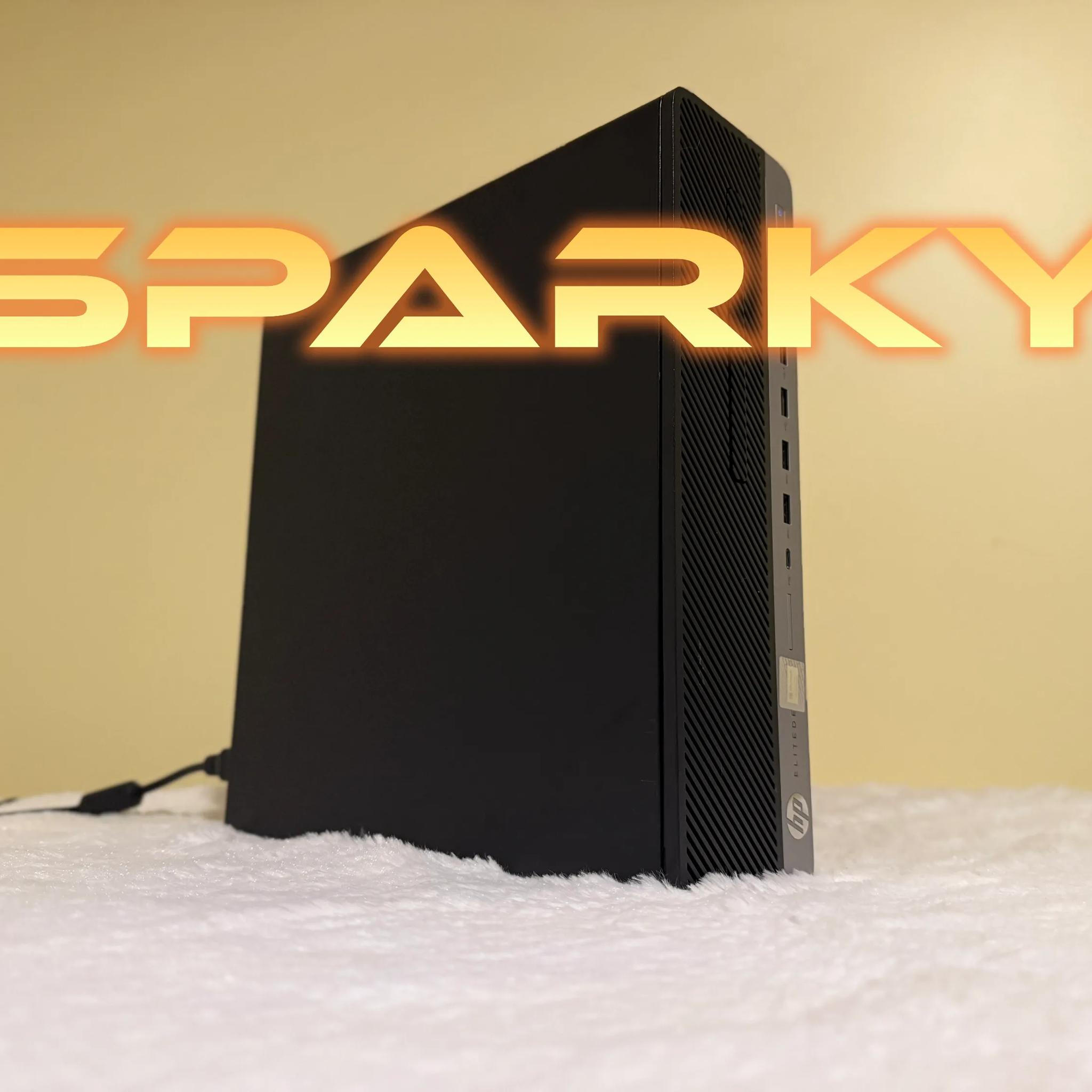 1080p SFF PC - Sparky | i5-9400F & RTX 3050 | 32 GB RAM | 1 TB SATA SSD | REFURBISHED